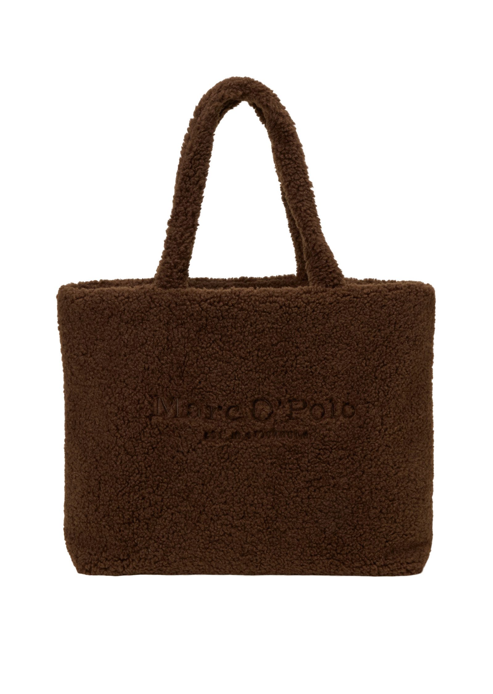 Marc O'Polo Shopper aus flauschigem Teddyfell