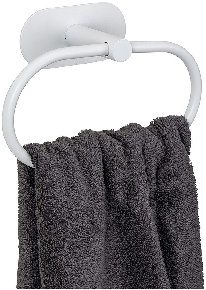 WENKO Handtuchring Turbo-Loc® Modell Orea, aus Edelstahl, Befestigen ohne B günstig online kaufen