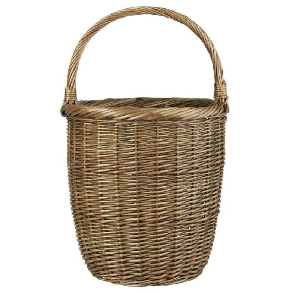 Servierschale Ib Laursen Korb mit Henkel (33x54cm)