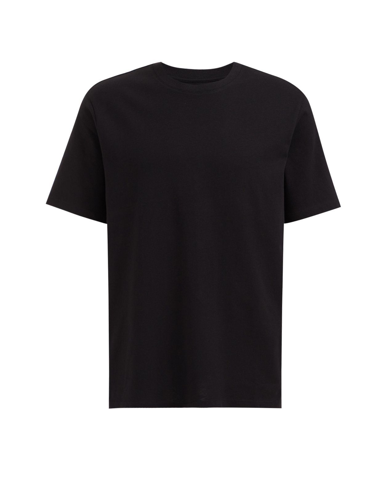 Schwarz T-Shirt Fashion (1-tlg) WE