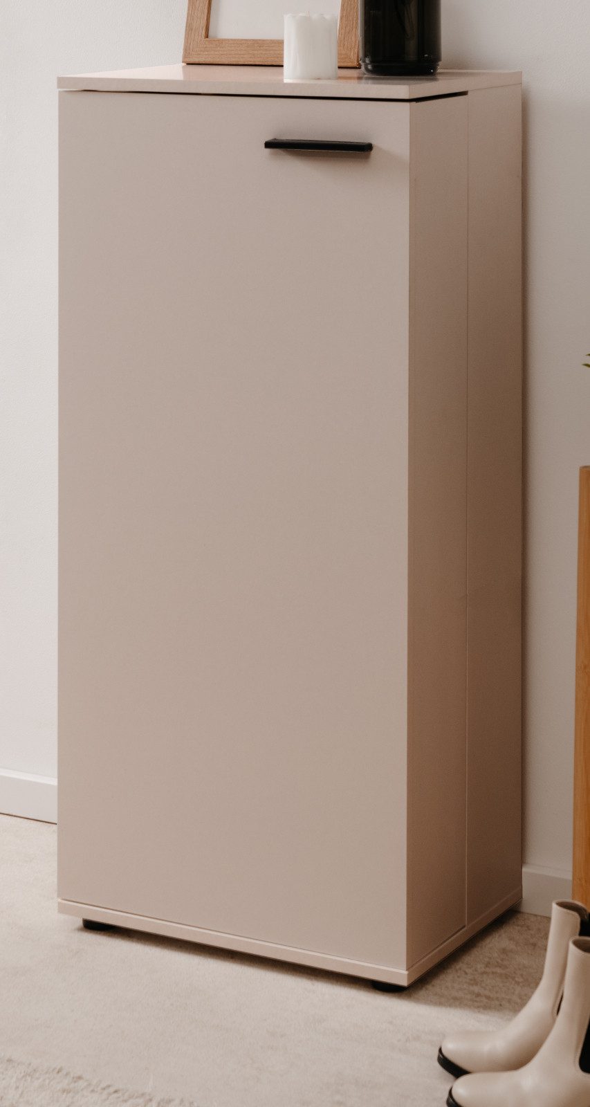 Furn.Design Schuhschrank Logu (Kommode in Samt, günstig online kaufen