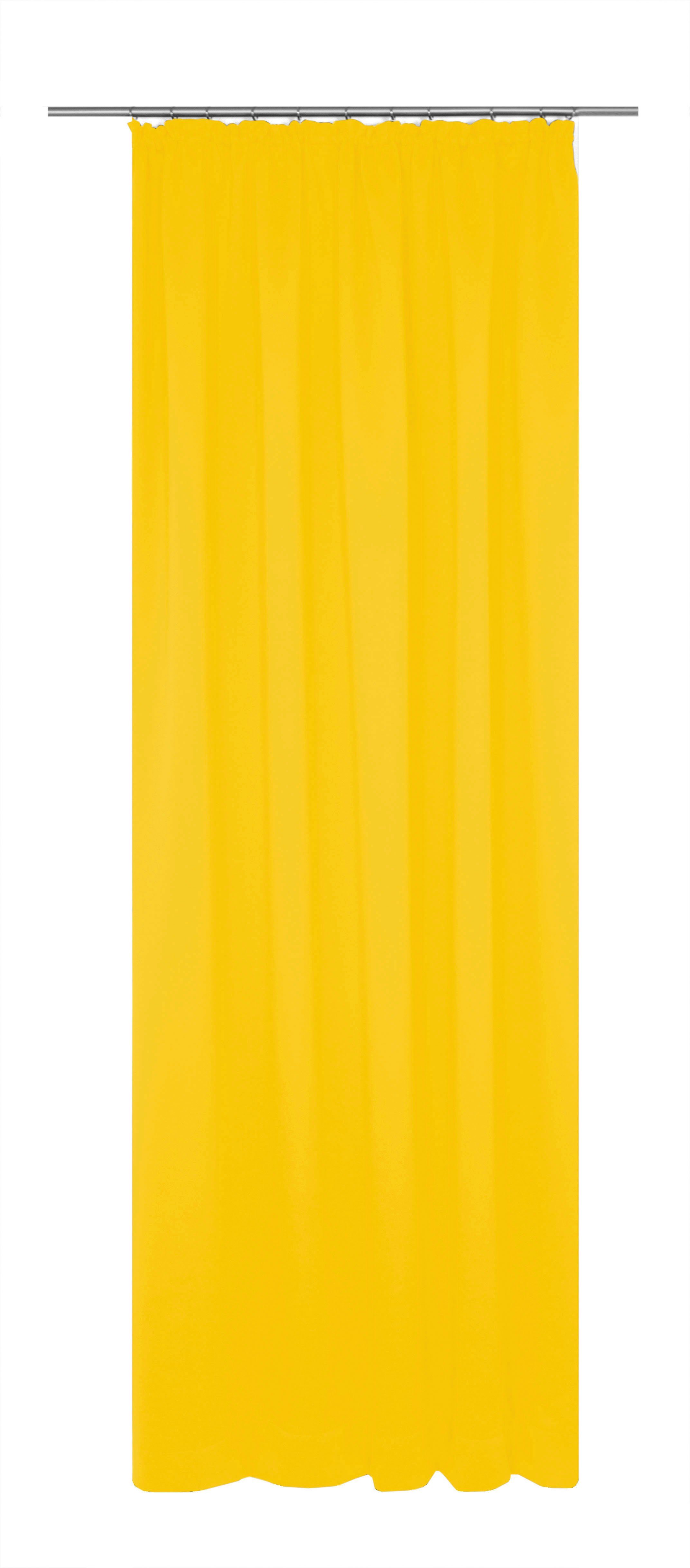 Vorhang Dim out, Wirth, verdunkelnd, gelb nach (1 St), Maß Kräuselband