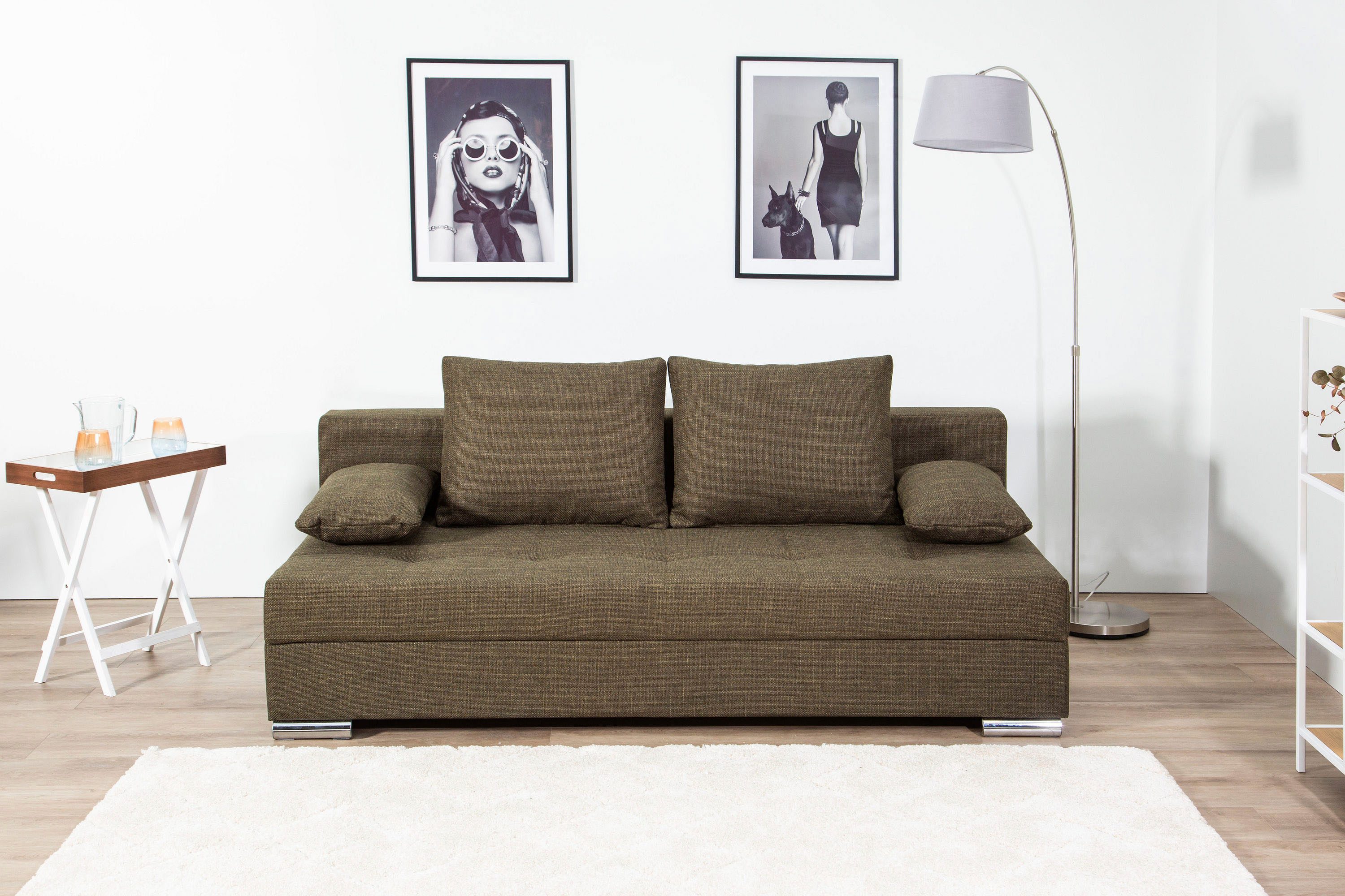 COLLECTION AB Schlafsofa Tania mit Bettfunktion günstig online kaufen