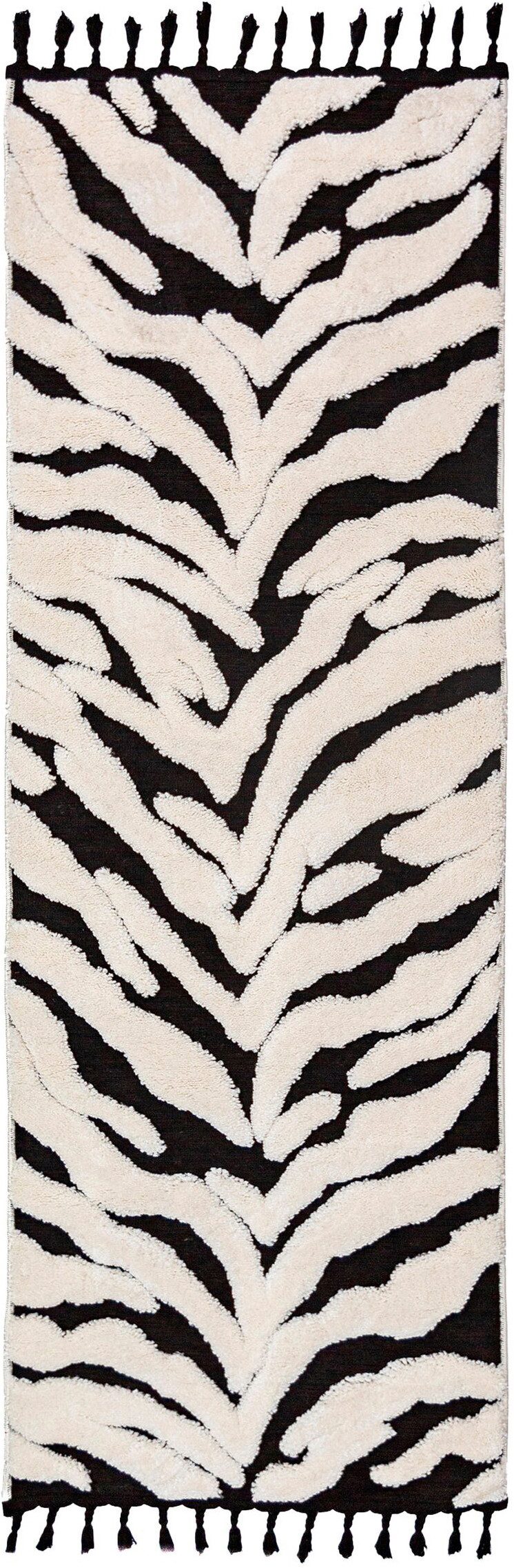 FLAIR RUGS Teppich ESRA ZEBRA, rechteckig, Höhe: 20 mm
