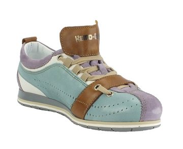 Kamo-Gutsu Damen Leder Sneaker Sneaker Wechselfussbett