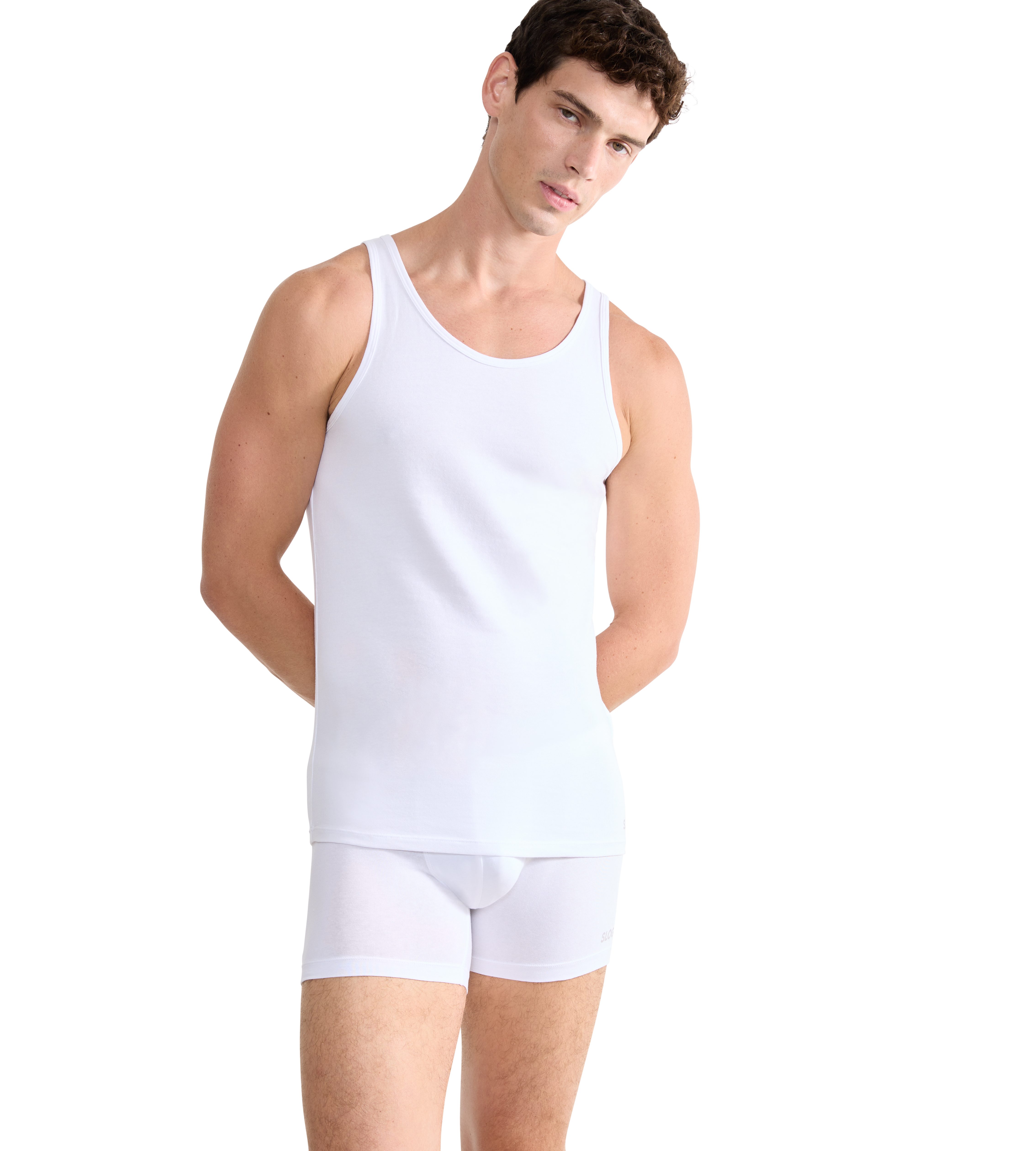 sloggi Tanktop men GO ABC 2.0 (2er Pack) Rundhalsausschnitt, ärmellos, Regu günstig online kaufen