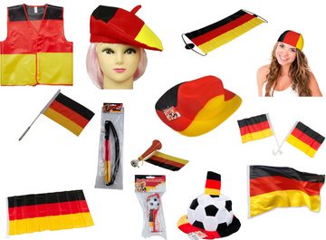 JUNG Fahne Kappe Cappy Deutschland Fussball EM 2024 Fan, Europameisterschaft (Fahne, Flagge, Fan Artikel, Mützen, Auto, Europameisterschaft, Schwarz Rot Gold, Damen Herren), Fanfare, Fahnen, Hüte, Autodeko, Fan-Box Fussball EM 2024