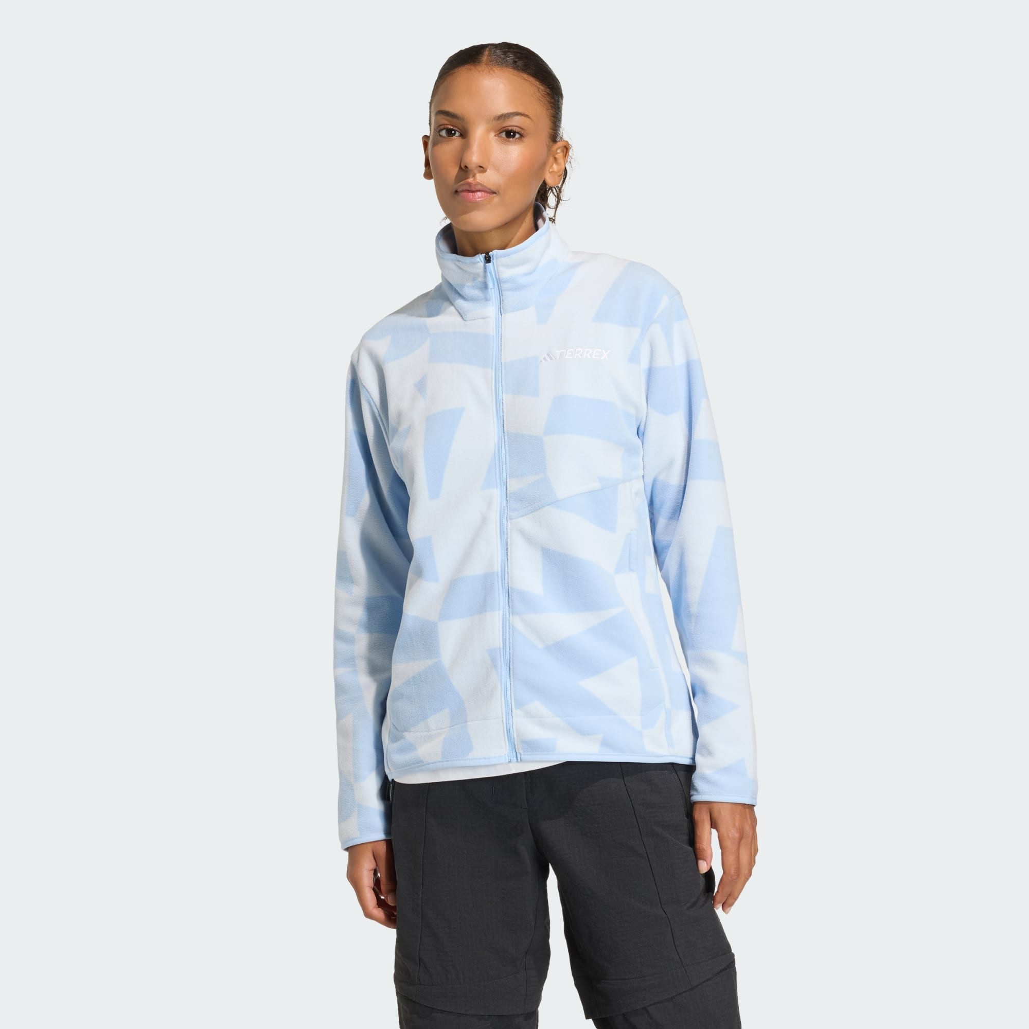 adidas TERREX Fleecejacke TERREX MULTI PRINTED FLEECEJACKE (1-St) günstig online kaufen