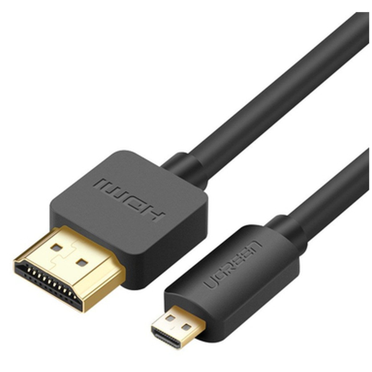 UGREEN Ugreen Kabel HDMI Micro HDMI Kabel 19 Pin 2.0V 4K 60Hz 30AWG Audio-Adapter