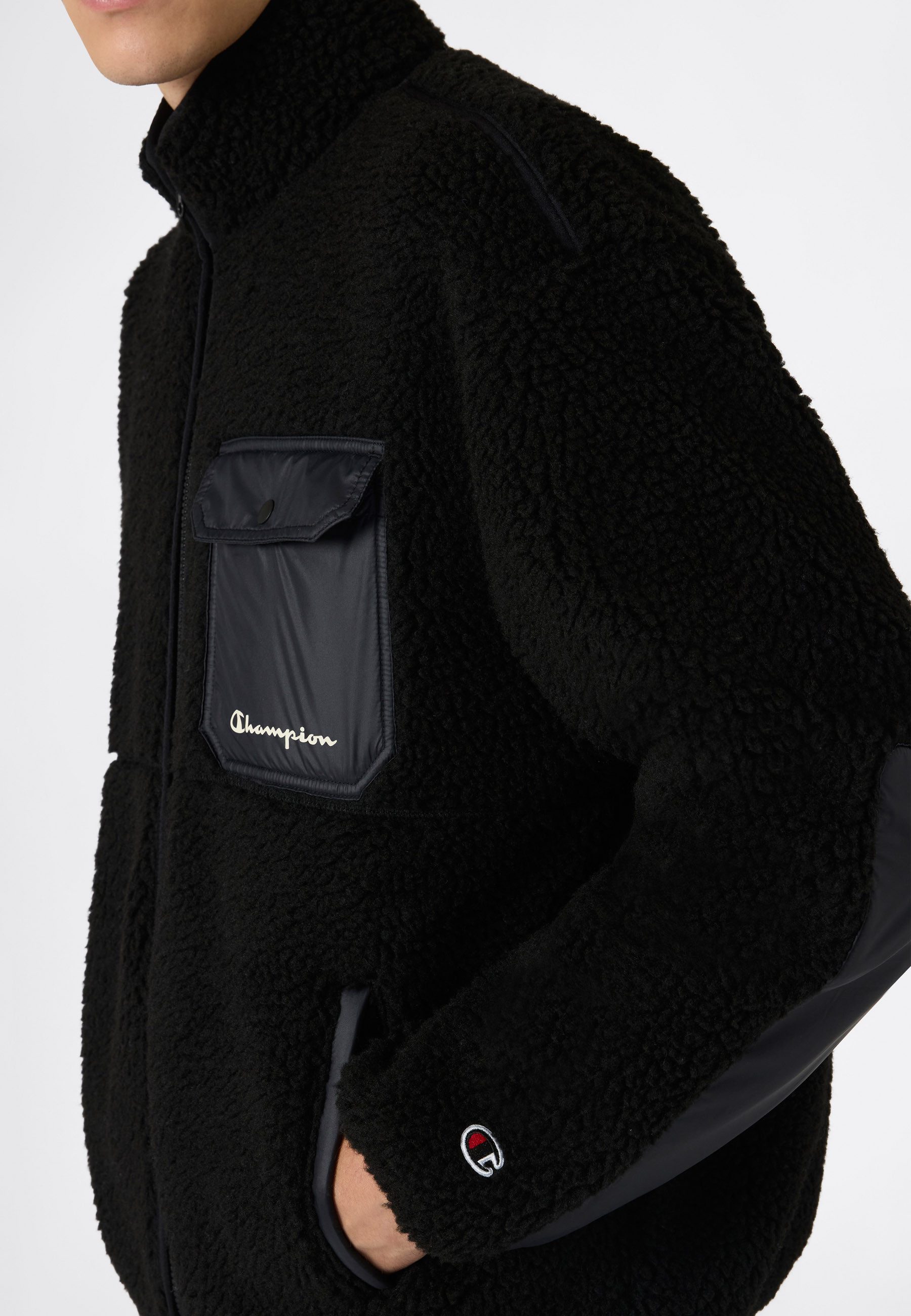 Champion Fleecejacke Polar Hooded Top sportlicher Stil, für Sportmode, angenehme Wärme, aus Polyester