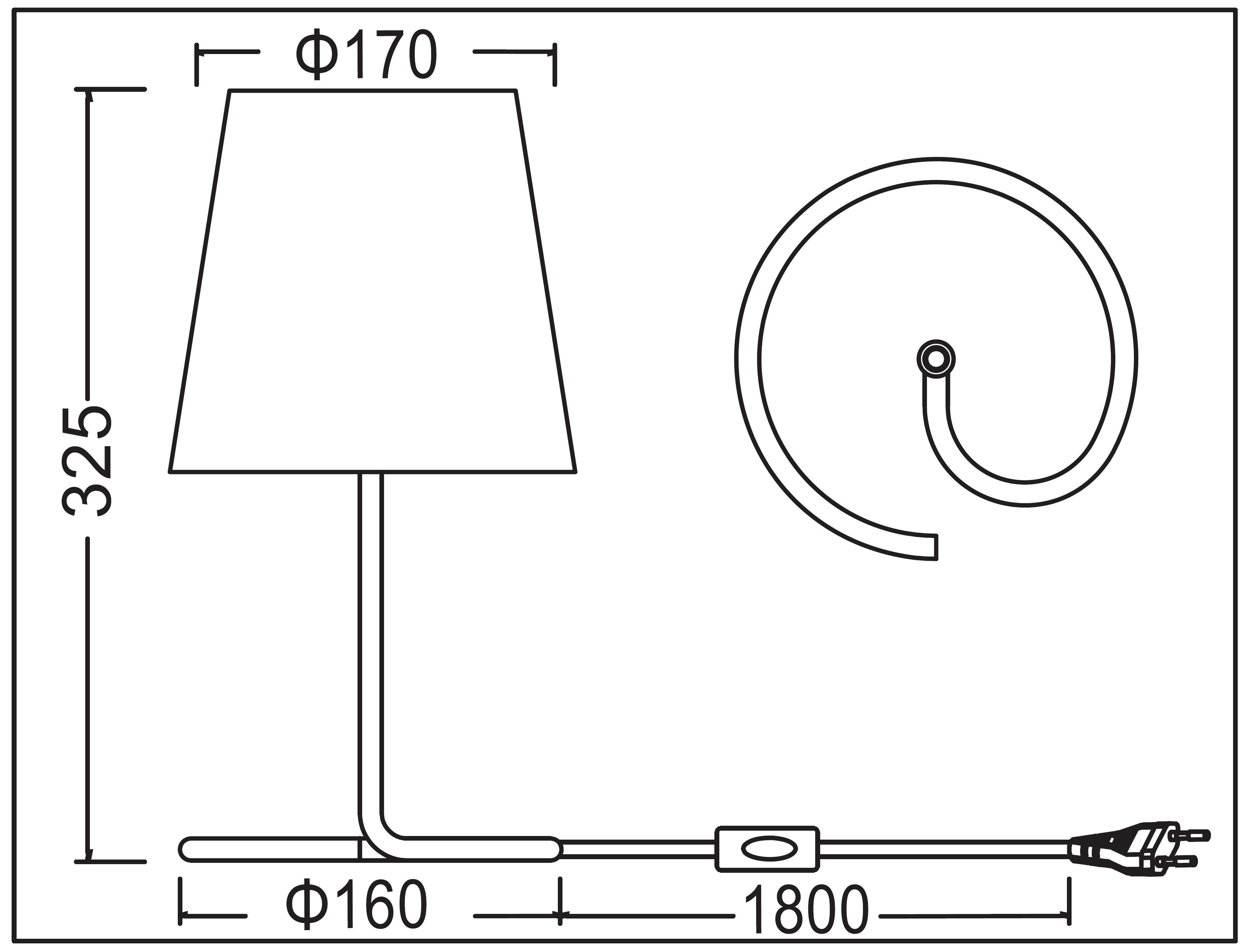 TRANGO LED Tischleuchte, 2er Pack 2018-05BL LED Nachttischlampe *BROWN* Tischleuchte mit Stoffschirm in braun inkl. je 1x E14 LED Leuchtmittel 3000K warmweiß, Lampe, Fensterbank Leuchte, Nachttischleuchte für Schlafzimmer