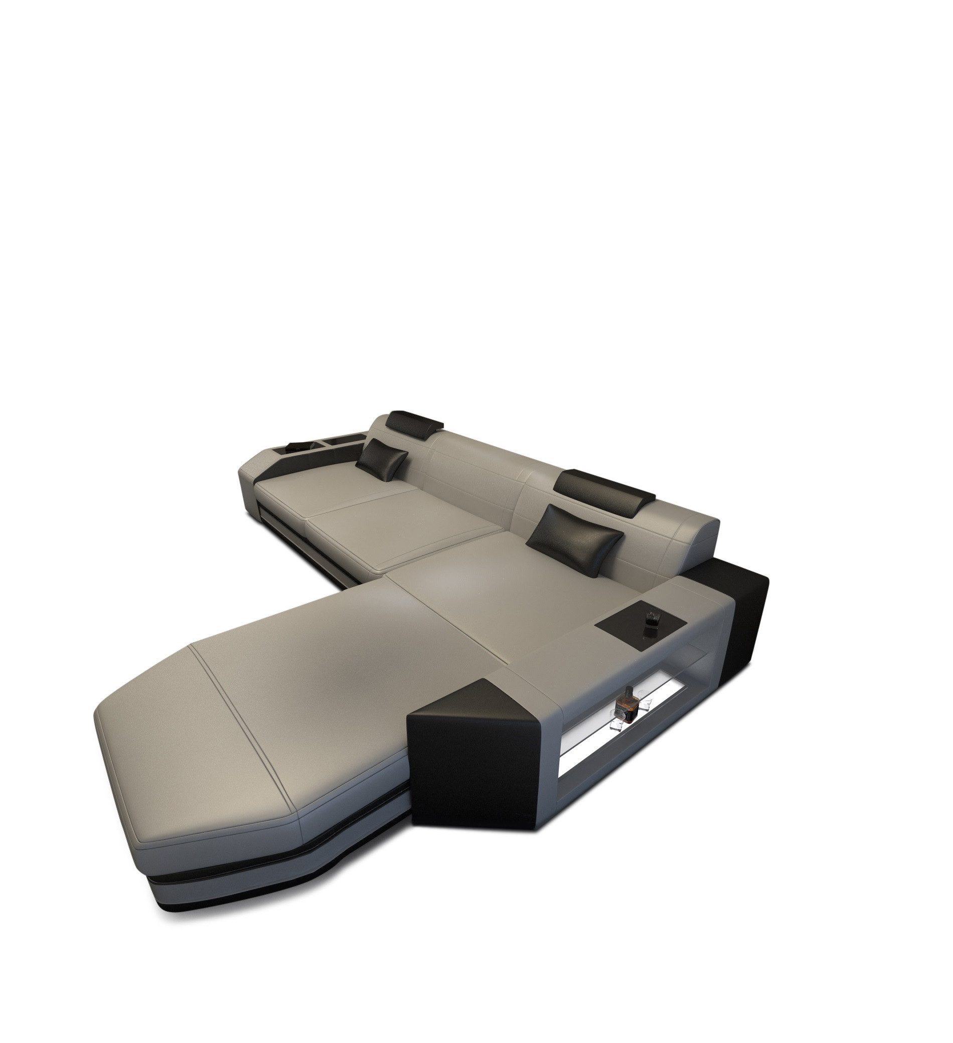 Sofa Dreams Ecksofa Ledercouch Sofa Leder günstig online kaufen