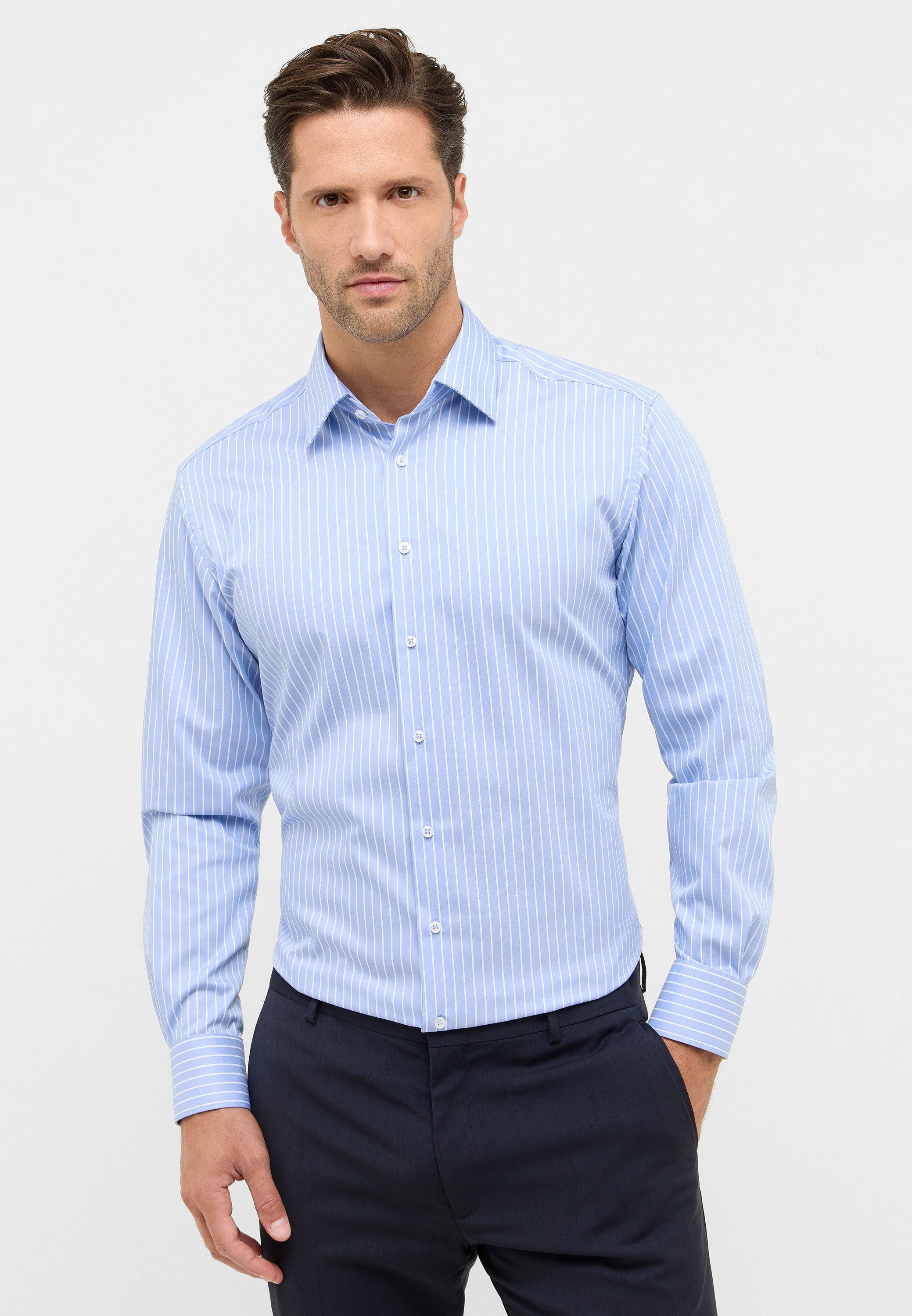 Eterna Langarmhemd MODERN FIT NON IRON günstig online kaufen