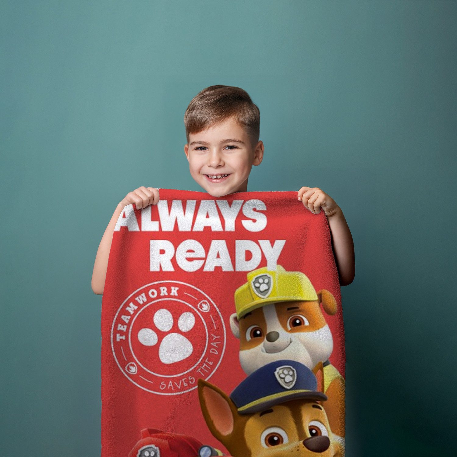 PAW PATROL Handtücher Paw Patrol Duschtuch Badetuch Strandtuch 70 x 120cm, (1 Duschtuch, 1-St), Langlebig