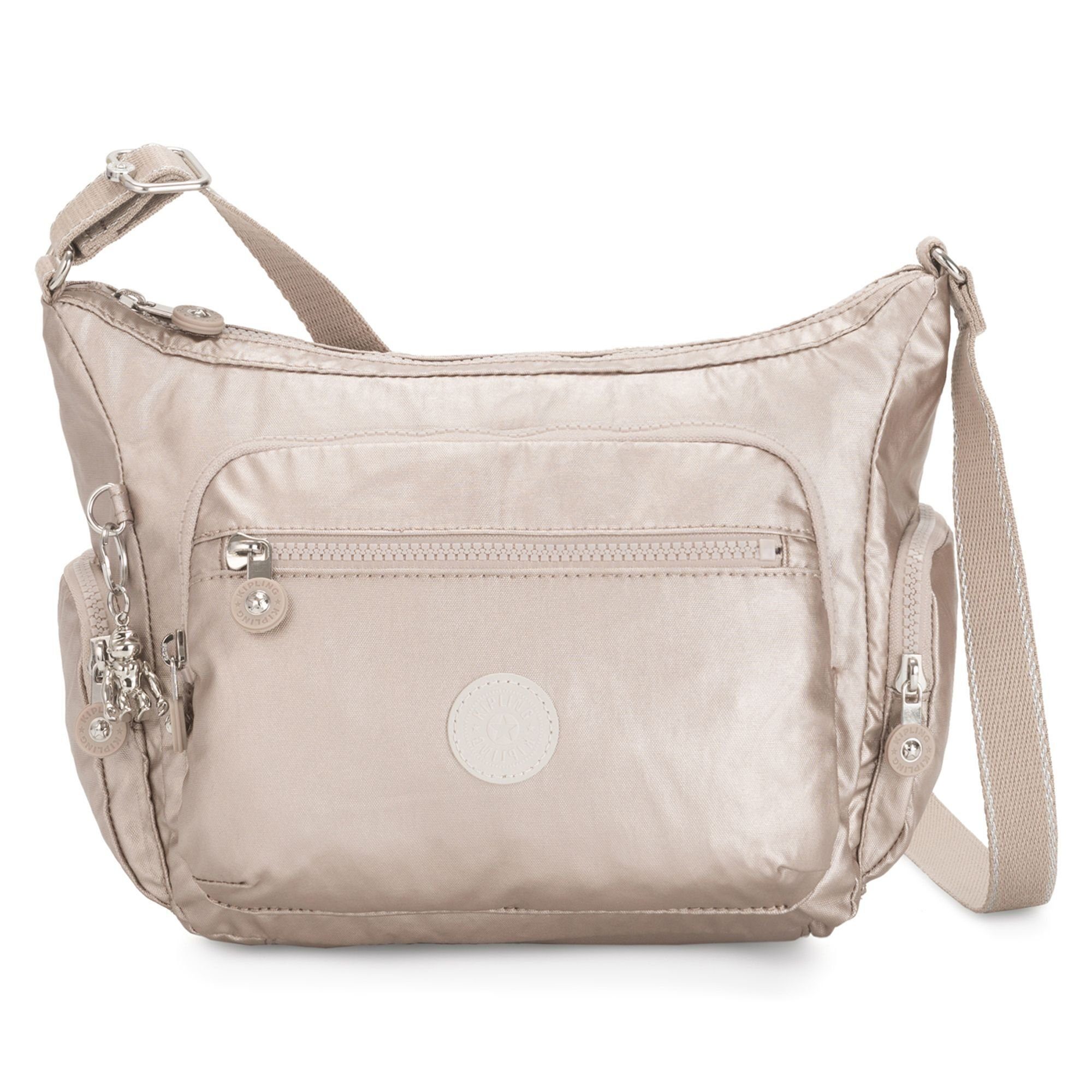 KIPLING Umhängetasche Basic Plus, Polyamid metallic glow