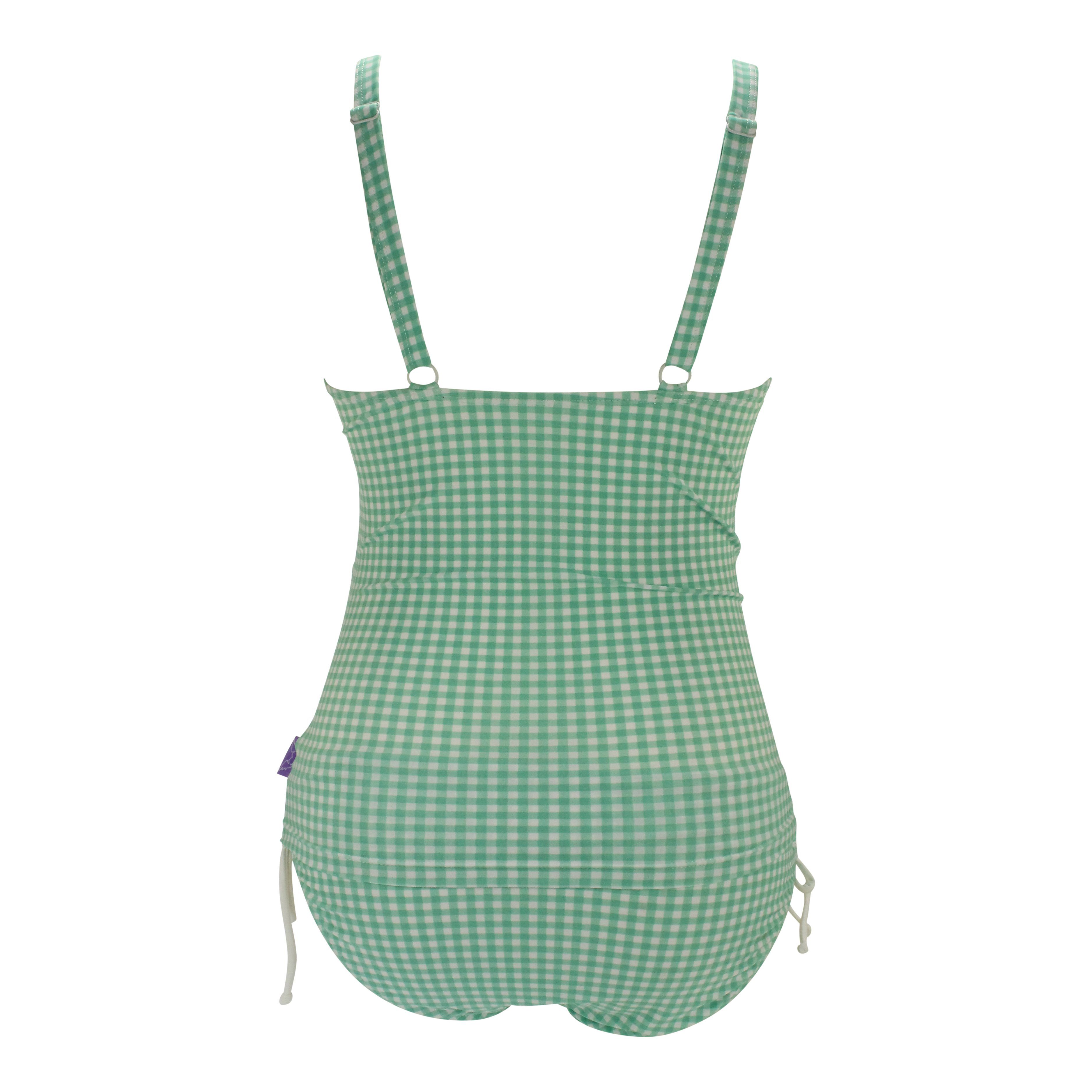 petit amour Umstandstankini AVA_vichy Schwangerenbademode Umstandsbikini Maternity swimwear (Tankini Set), professionelles Design made in Hamburg, stylish aber bequem.