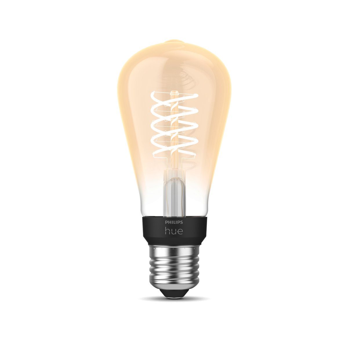 Philips Hue LED-Leuchtmittel E27 Filament ST64 LED Leuchtmittel, E27, Warmweiß