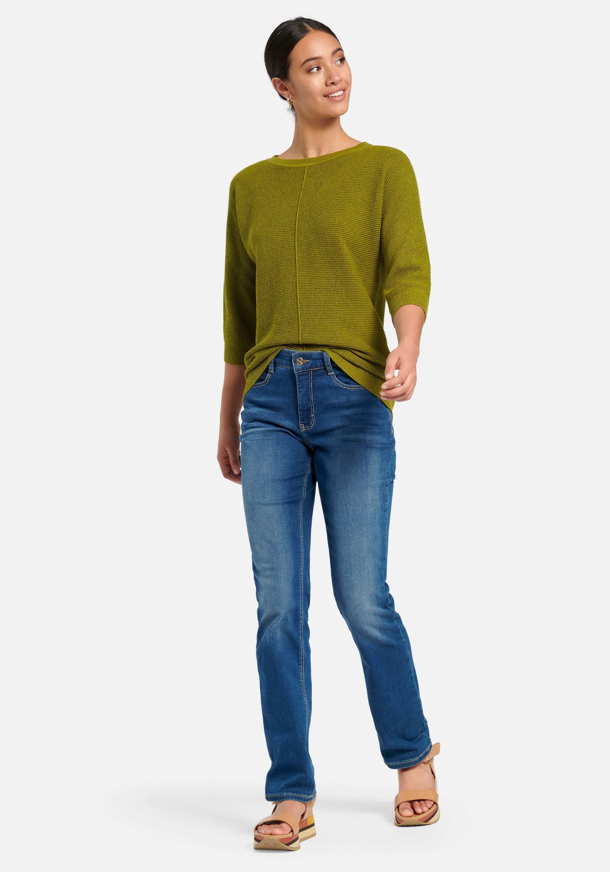 Peter Hahn cotton GREEN/OLIVE Strickpullover