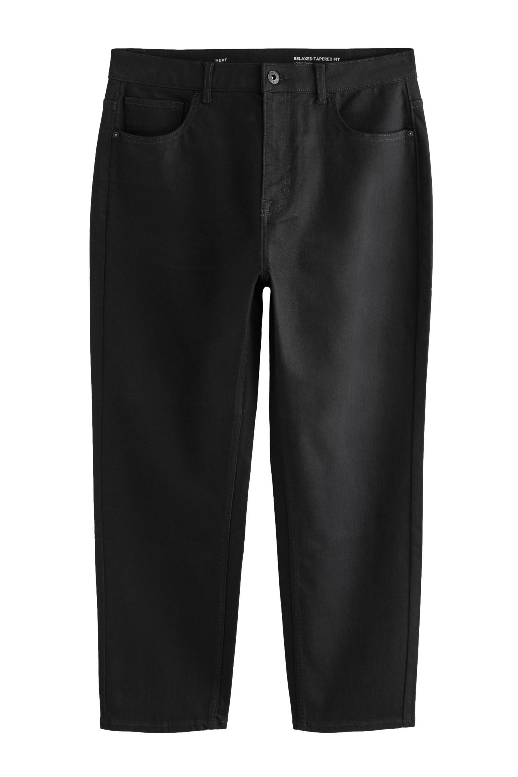 Tapered-fit-Jeans Relaxed Fit Classic Stretch-Jeans, konisches Bein
