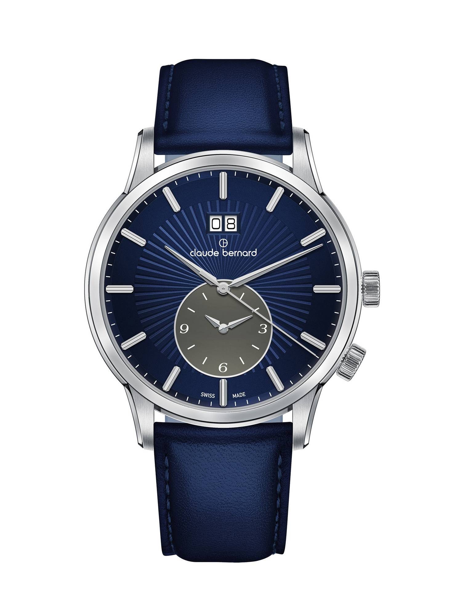 CLAUDE BERNARD Schweizer Uhr Classic 2nd Time Zone