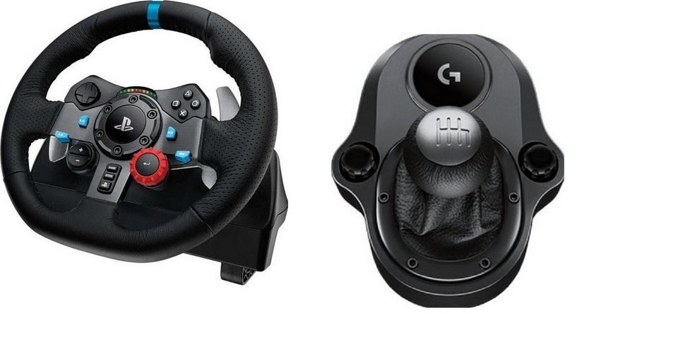 Logitech G G29 Driving Force PS5, PS4, PS3 inkl. Logitech Shifter