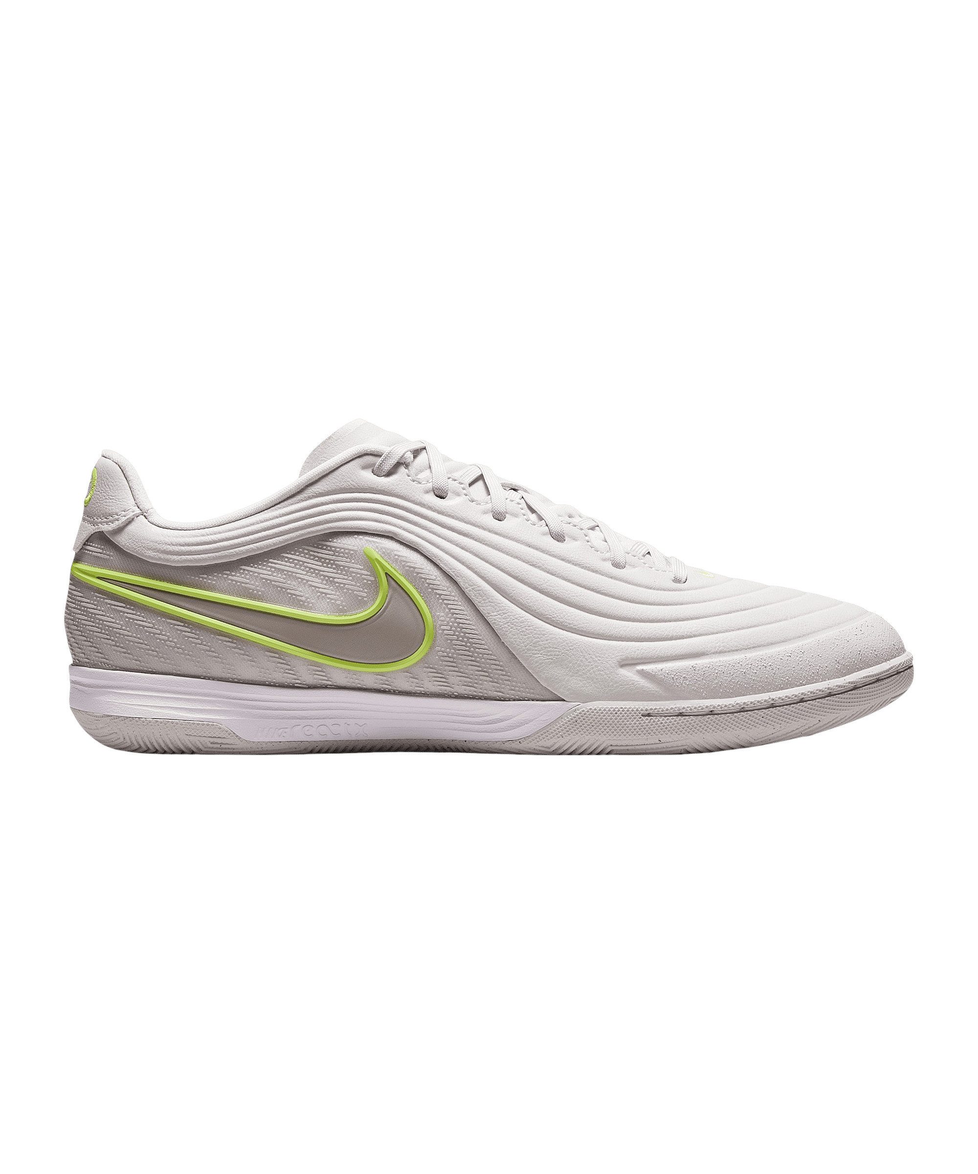 Nike Nike Performance Tiempo Reactgato Low IN Weiß Fußballschuh