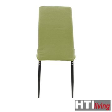 HTI-Living Esszimmerstuhl Stuhl Memphis Webstoff 4er-Set (Set, 4 St), Esszimmerstuhl Metallgestell Vierfuß