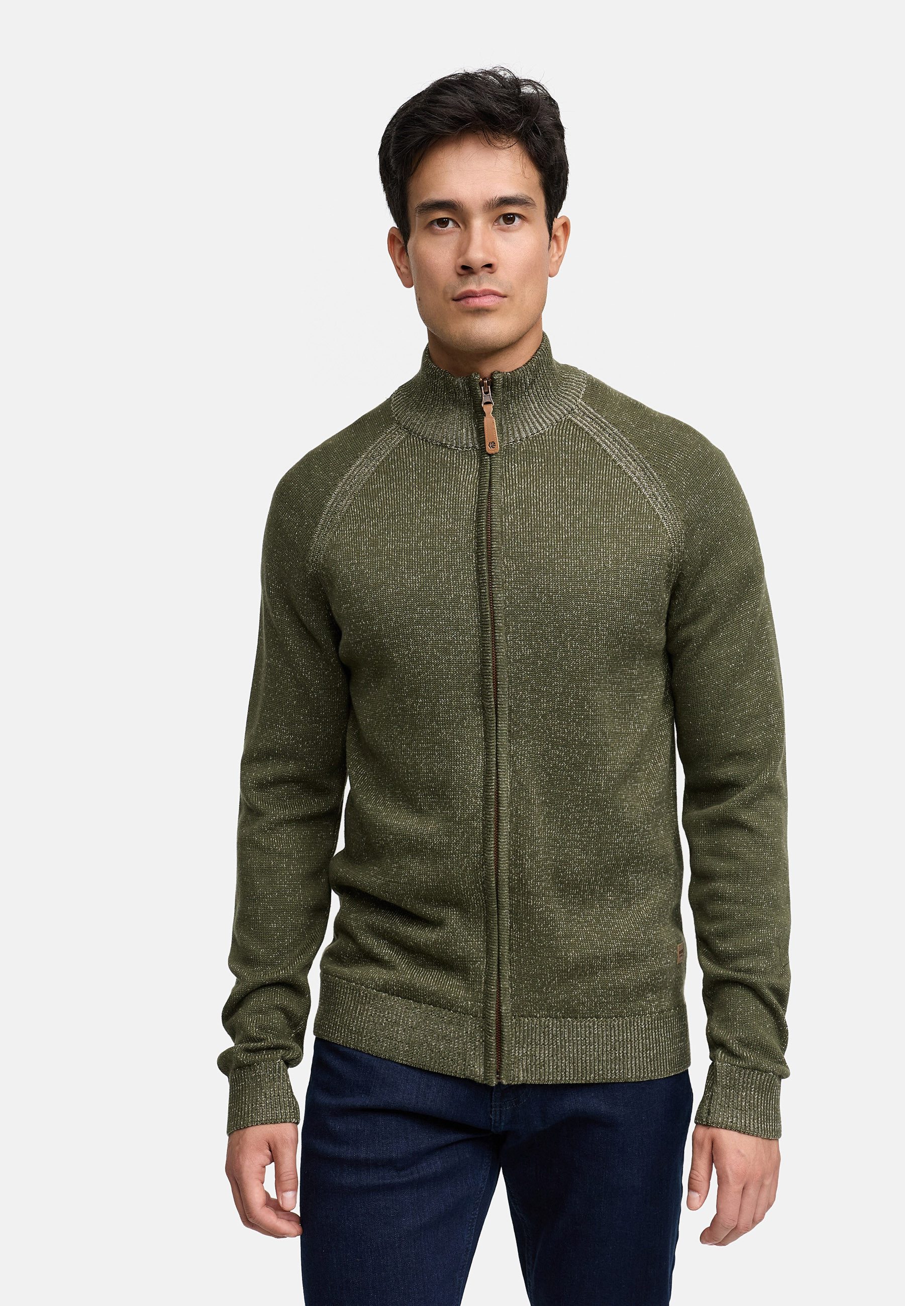 Indicode Cardigan Herren INMassum cardigan Herrenstrickjacke