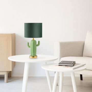 Navaris Schreibtischlampe Tischlampe Kaktus Design Deko Lampe für Nachttisch oder Beistelltisch