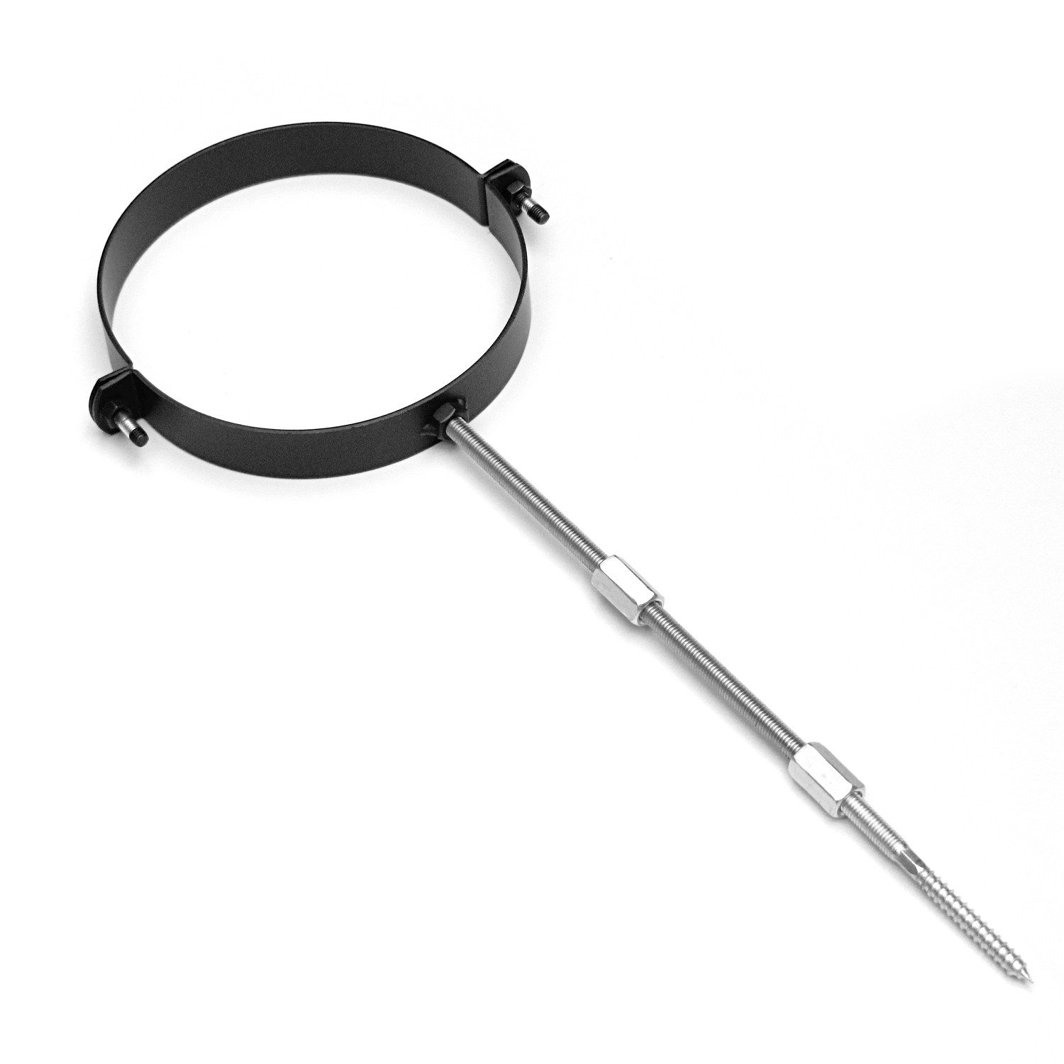 Raik Ofenrohr Raik Rauchrohr Ofenrohr 150mm - Rohrschelle schwarz, Rohrsche günstig online kaufen