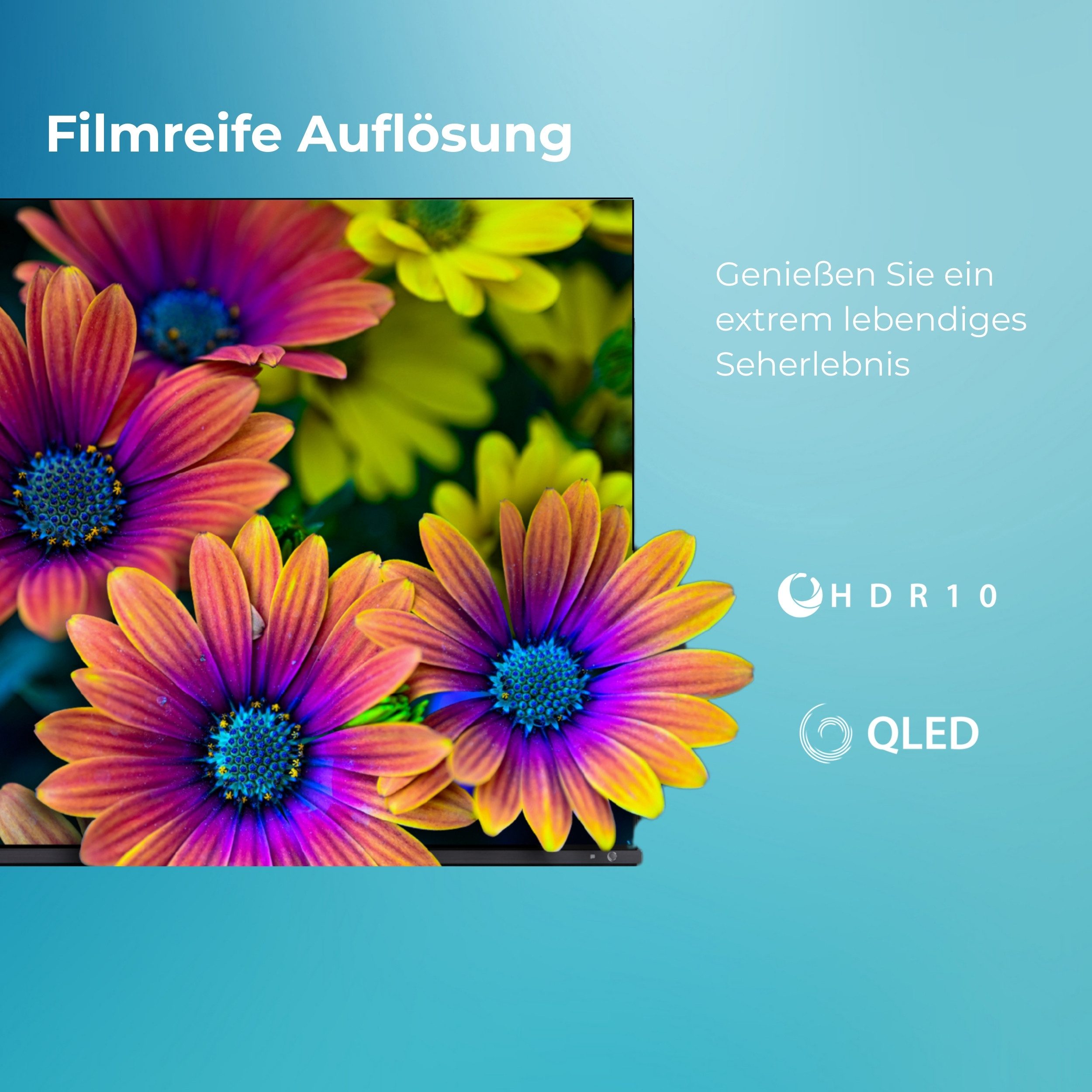 Toshiba 43QV1563DDW LED-Fernseher (108 cm/43 Zoll, 4K Ultra HD, Smart-TV)