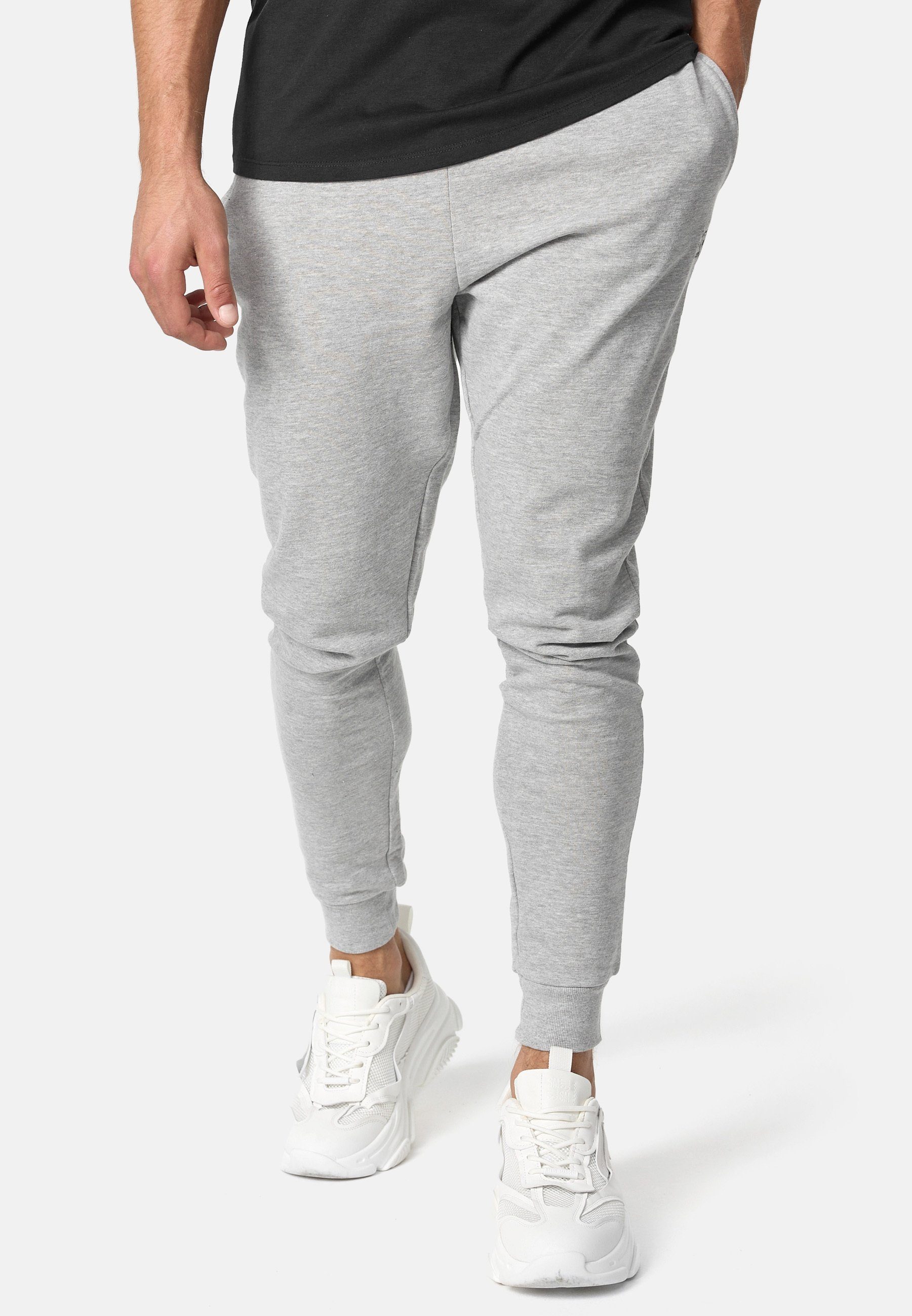 Indicode Pants Eberline Jogger Mix Grey