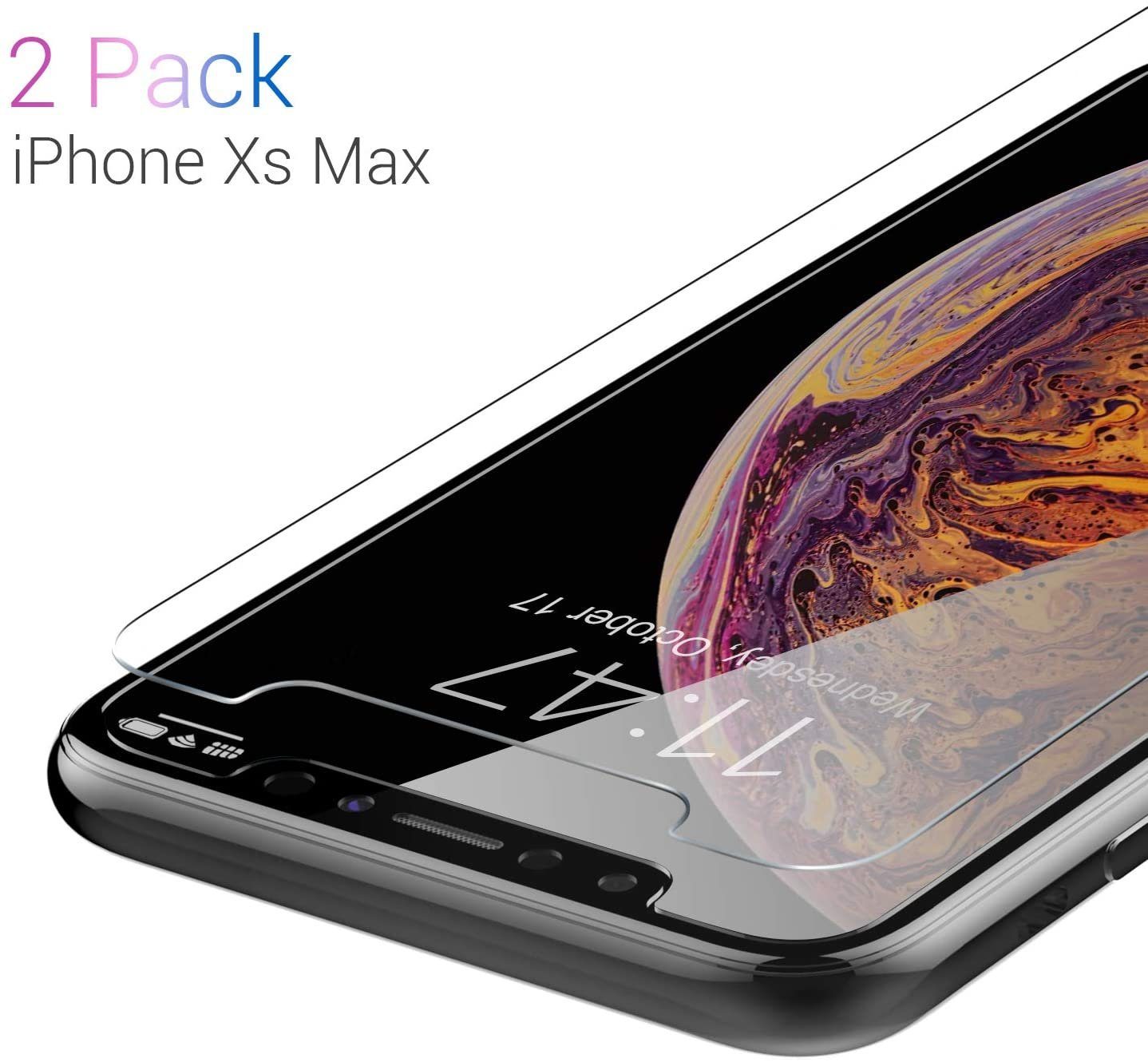 Avoalre Schutzfolie Schutzfolie mit 3D Touch, (9H Härte Displayschutz, Anti-Öl, Anti-Fingerprint, Blasenfreie Panzerglasfolie, 2-St), Kompatibel mit iPhone 7/8