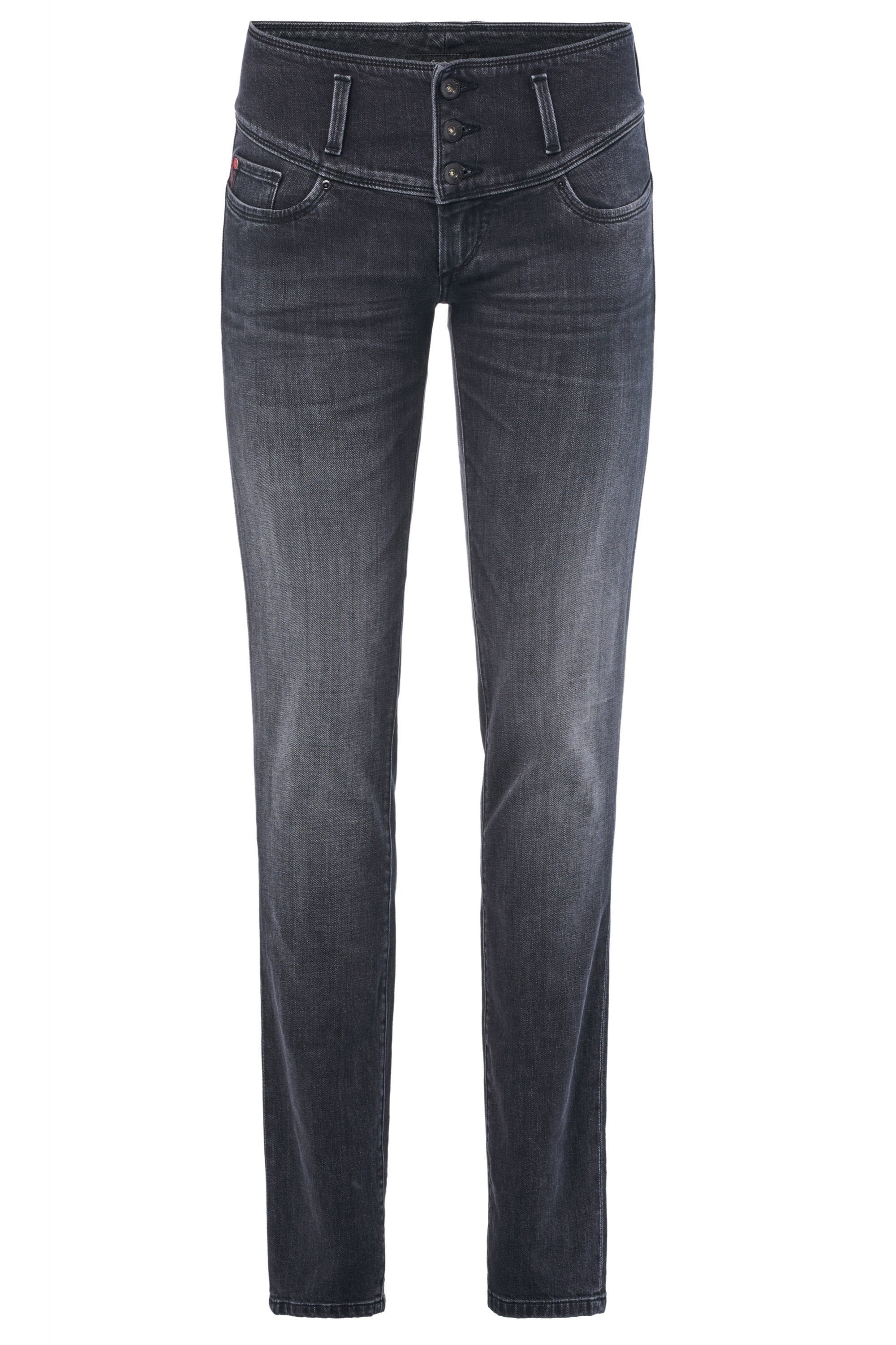 Stretch-Jeans SALSA JEANS MYSTERY PUSH UP SLIM FIT dunkel 123747.0000