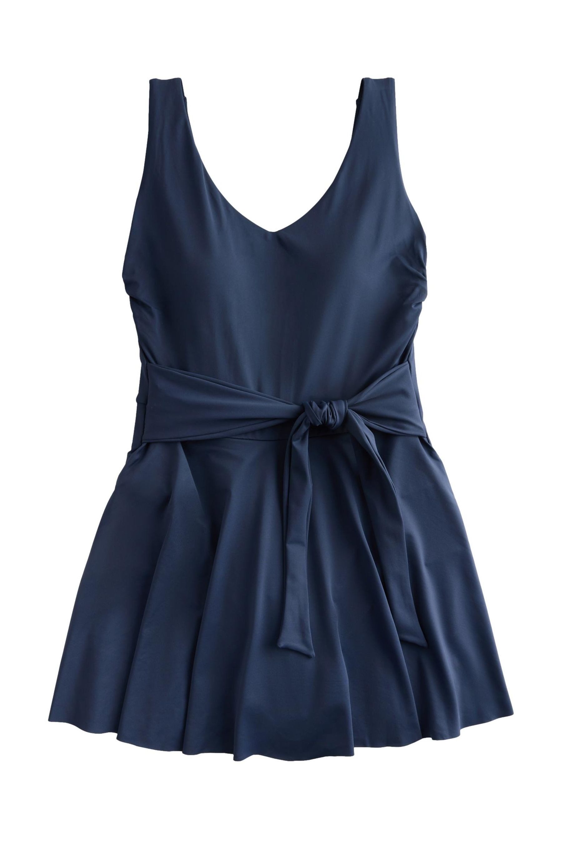 Badeanzug Bauchformendes Perioden-Badekleid mit Röckchen