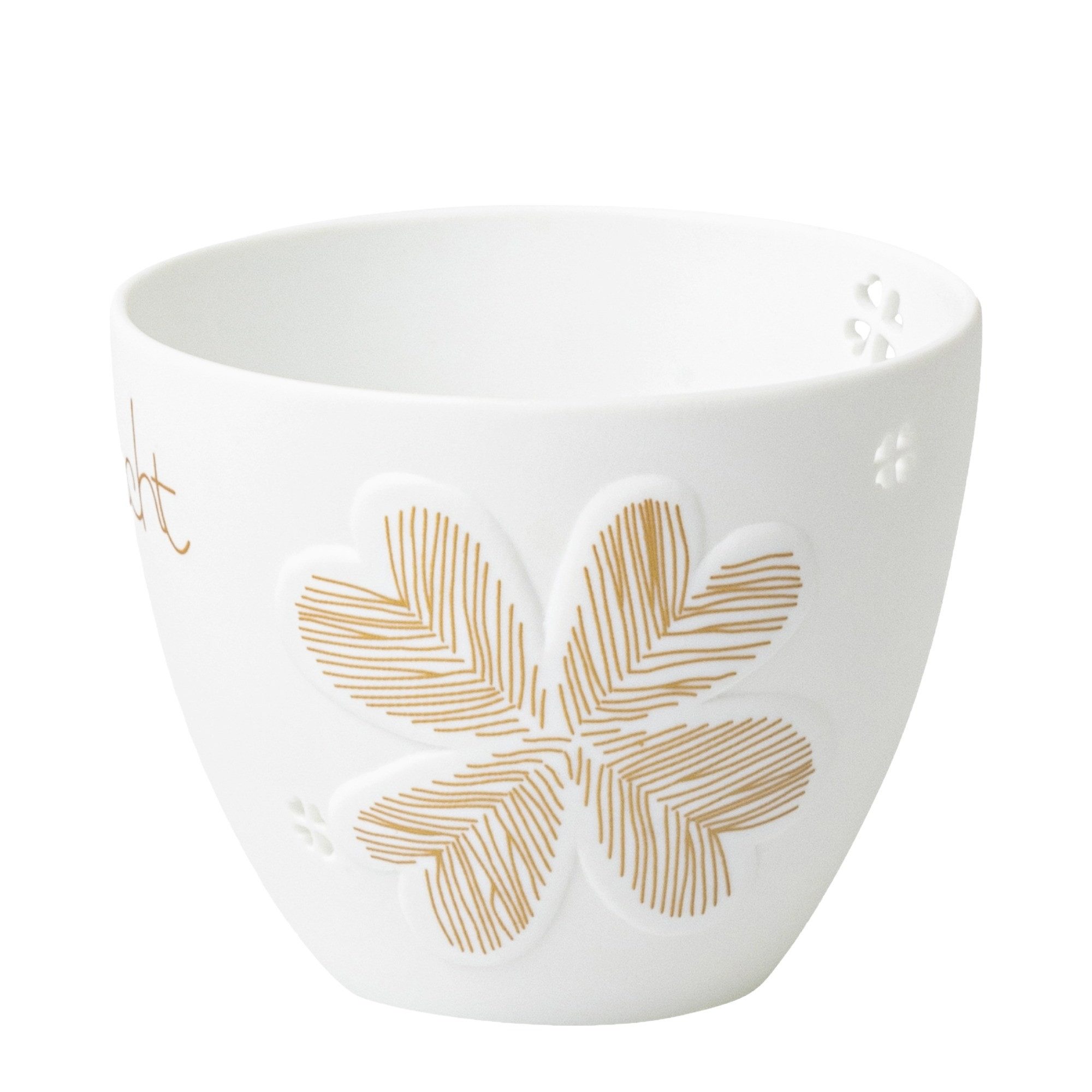 Räder Windlicht räder Poesielicht klein Glückslicht Windlicht Porzellan Weiß