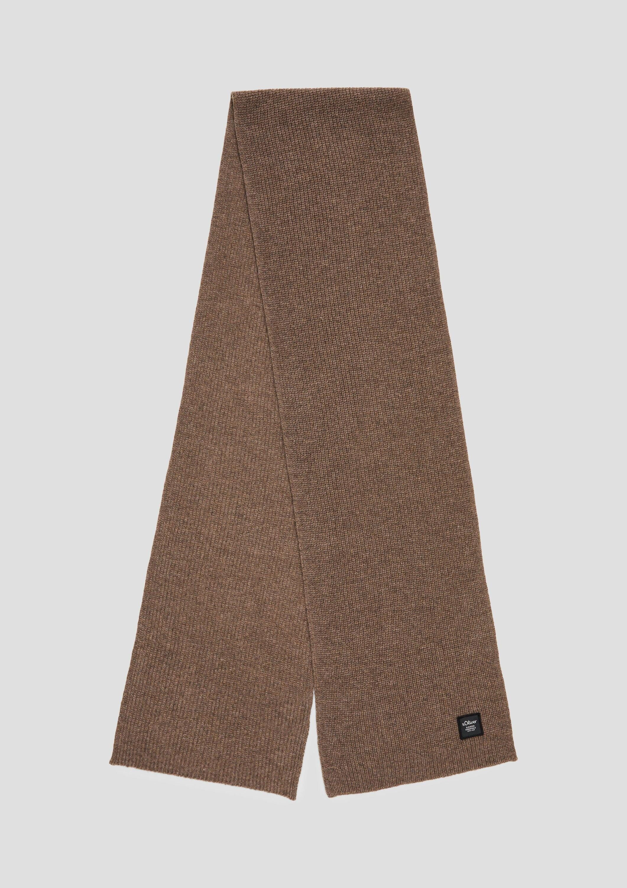 s.Oliver Schal Tuch, Schal aus Kaschmirmix