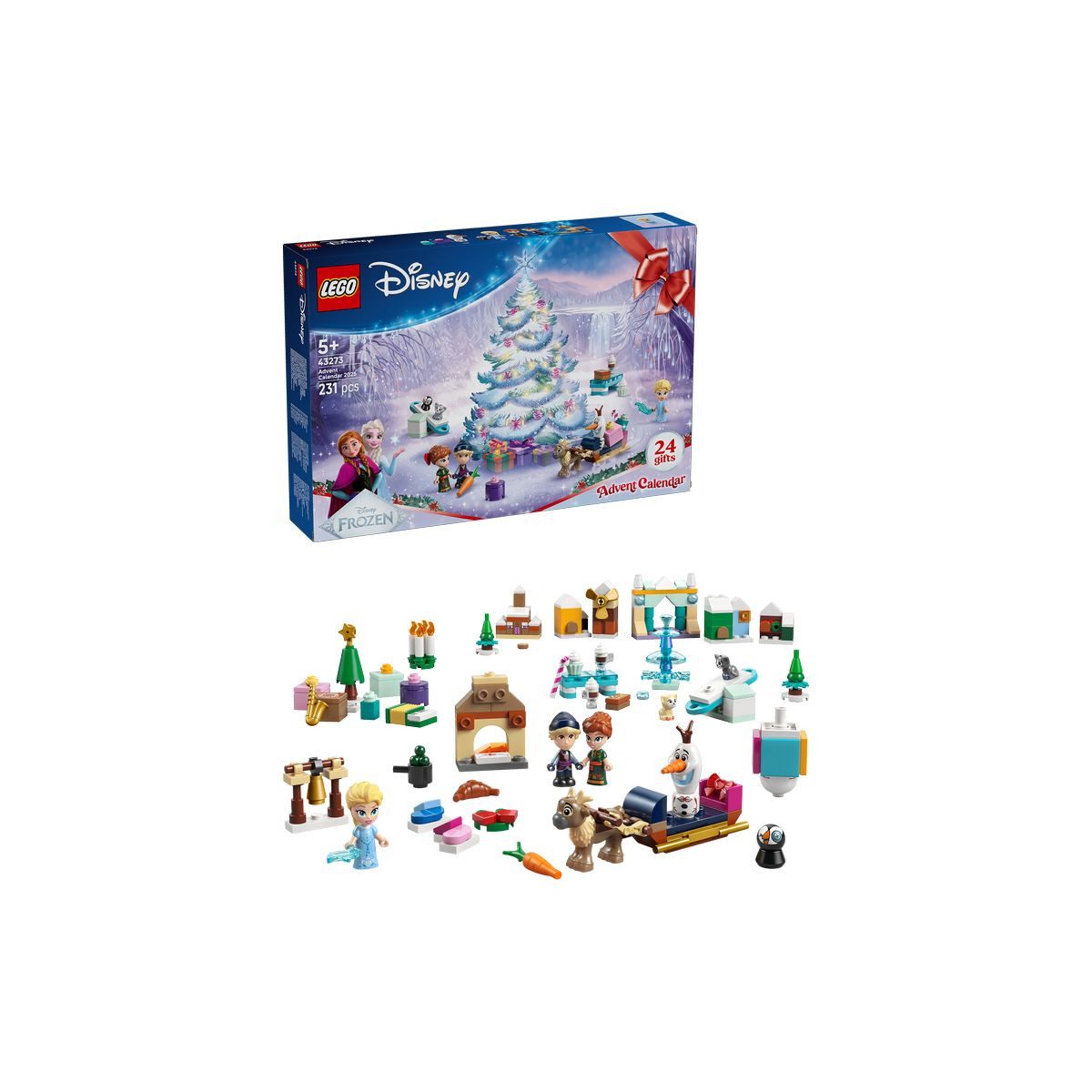 LEGO® Spielzeug-Adventskalender LEGO Disney Princess Adventskalender 2025