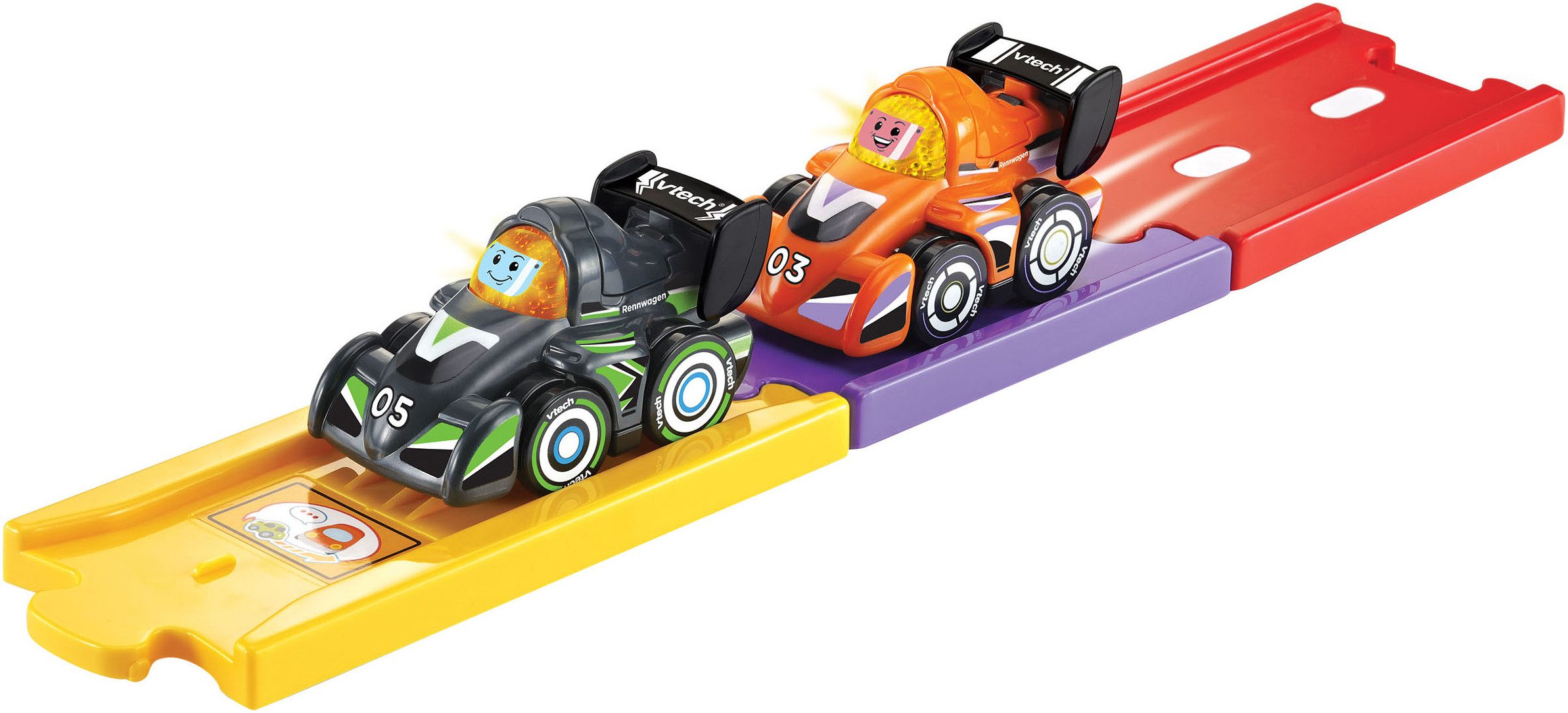 Vtech® Spielzeug-Auto Tut Tut Baby Flitzer, 2er Set, (Set, 2-tlg), mit Sound