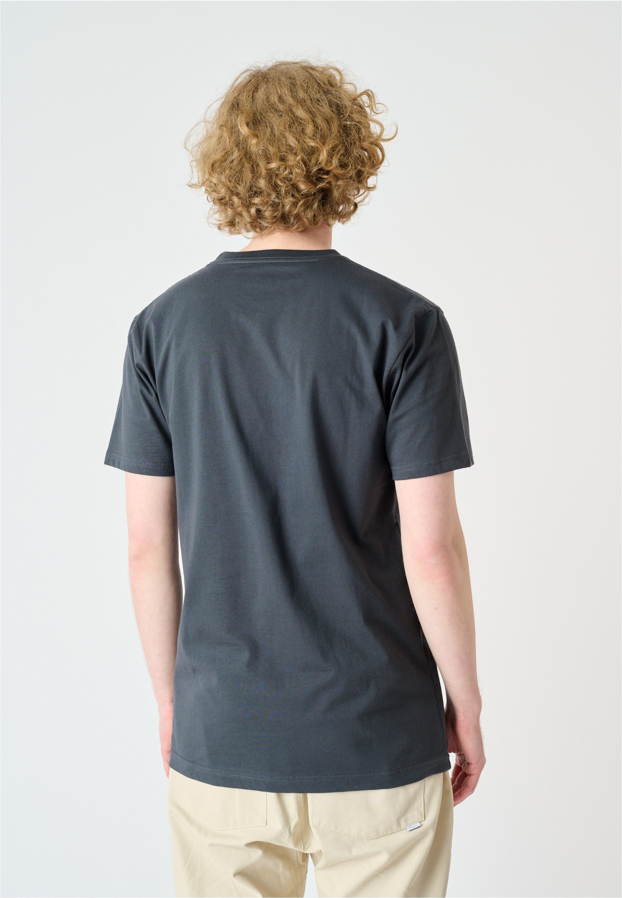 Cleptomanicx T-Shirt Embro Gull mit Gull-Stickerei