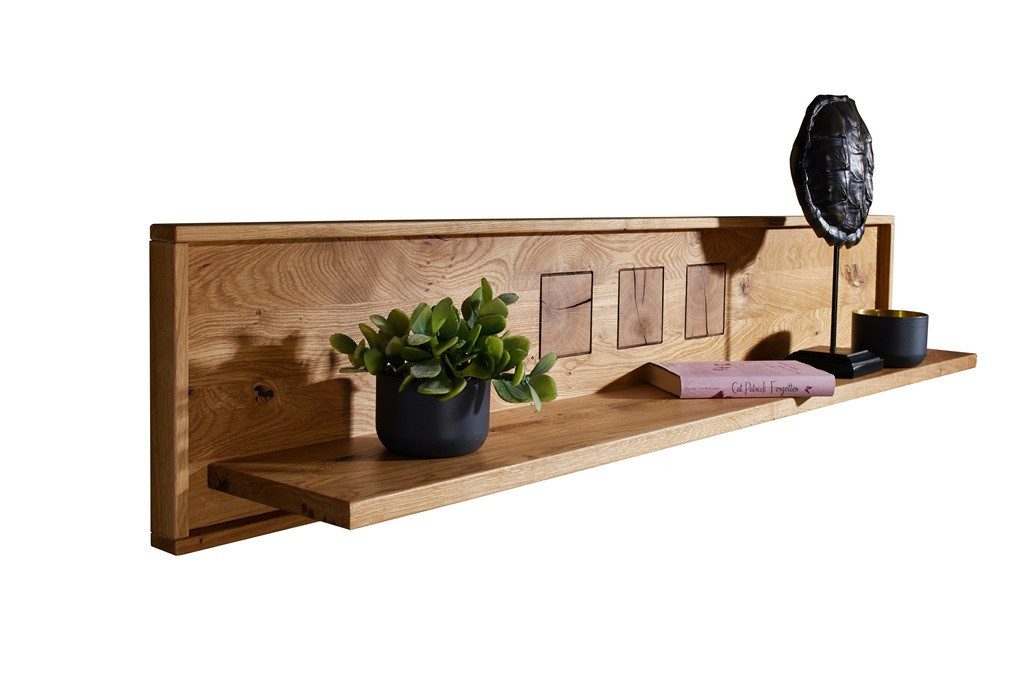 Wandregal Wandboard 130cm Wildeiche geölt Danzig