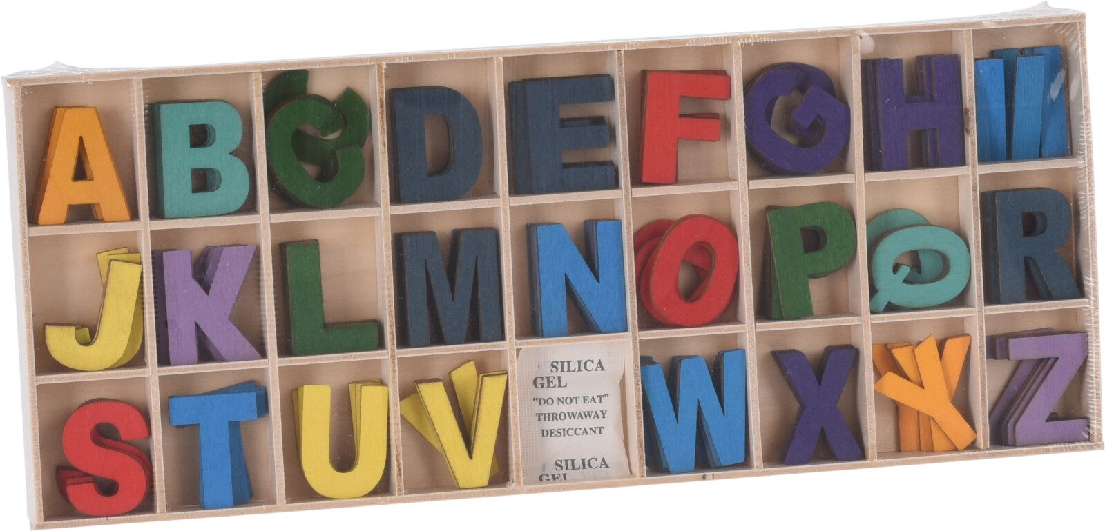 Koopman Lernspielzeug Holzbuchstaben Kinderspiel 130 Teile Buchstabenspiel günstig online kaufen