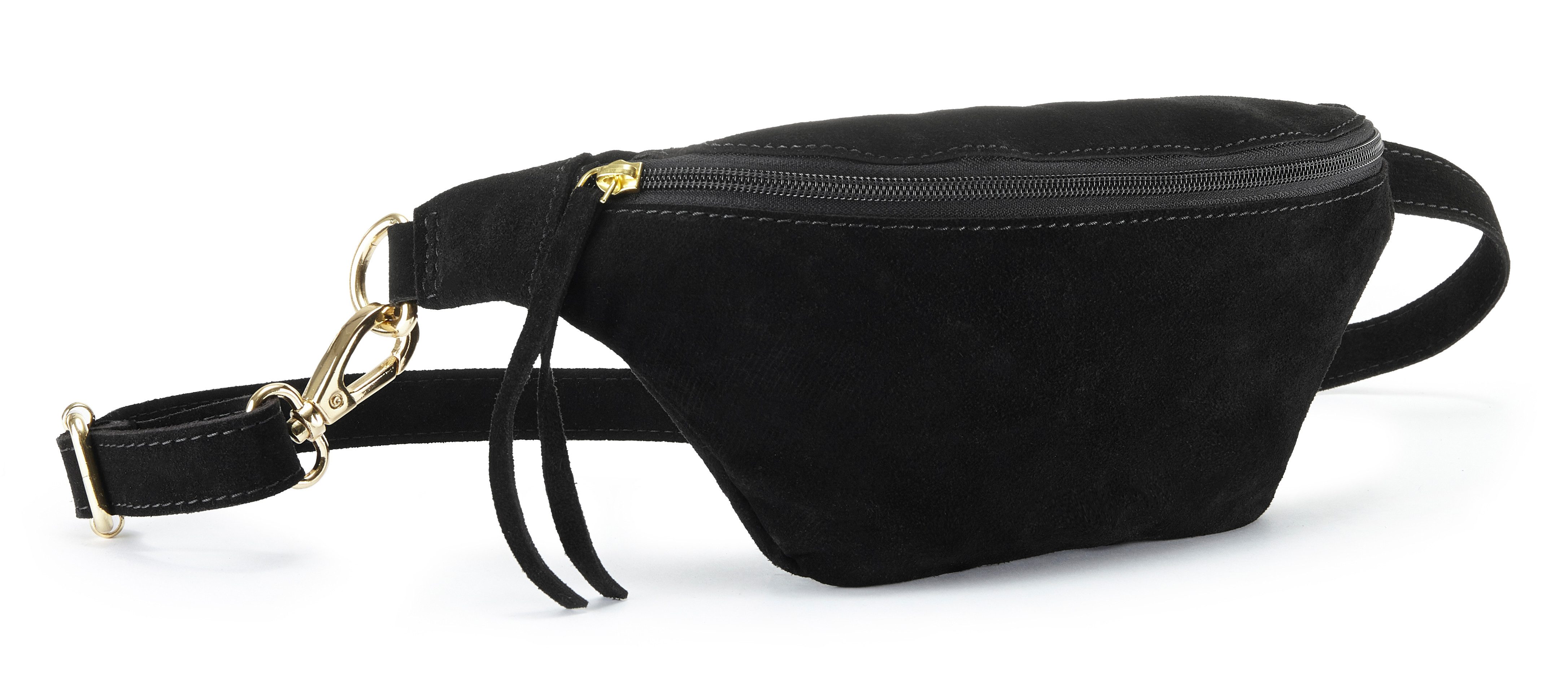 Elbsand Bauchtasche Umhängetasche, aus Leder, Brusttasche, günstig online kaufen