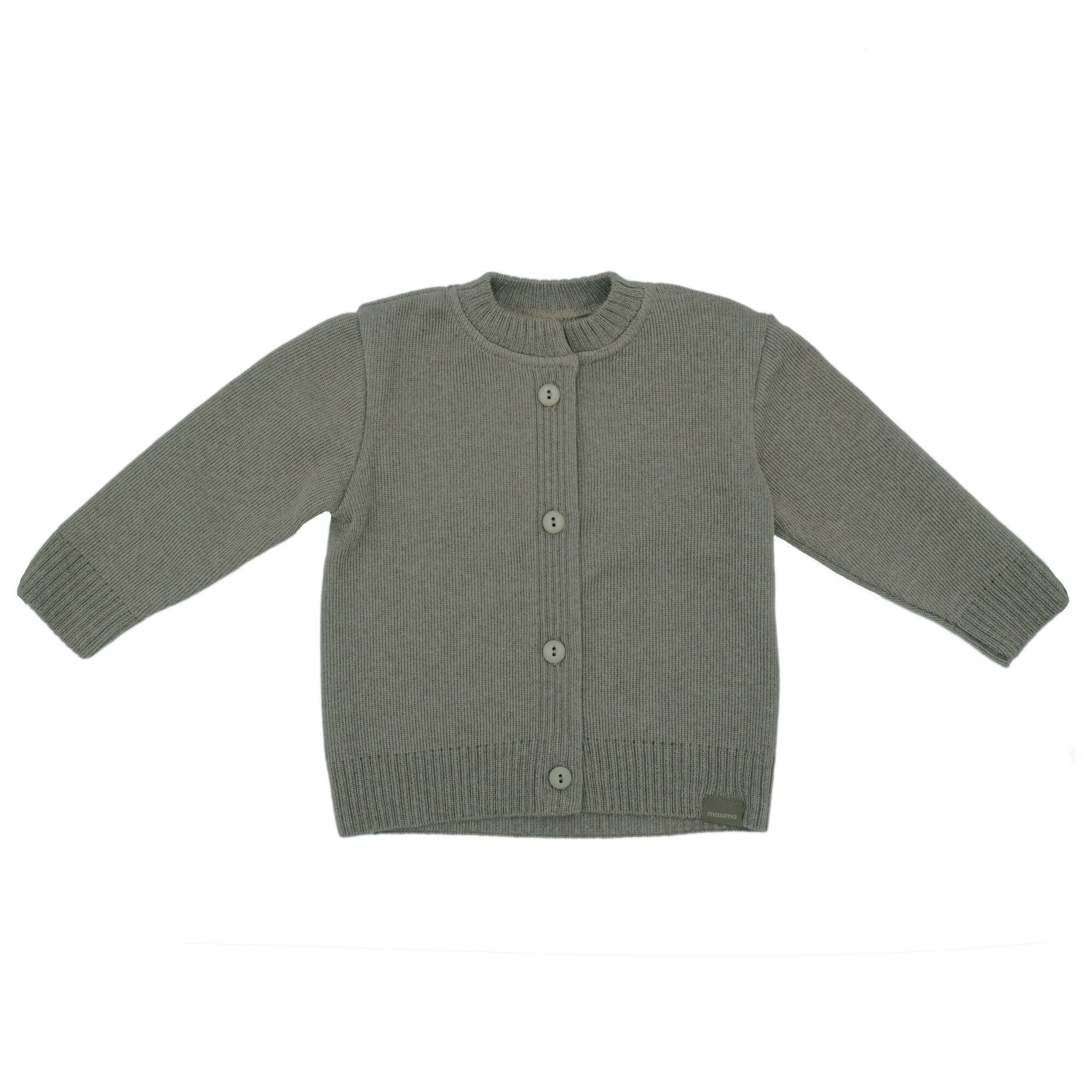 Fleecejacke GOTS BABY-Strickjacke, RR, Knöpfe