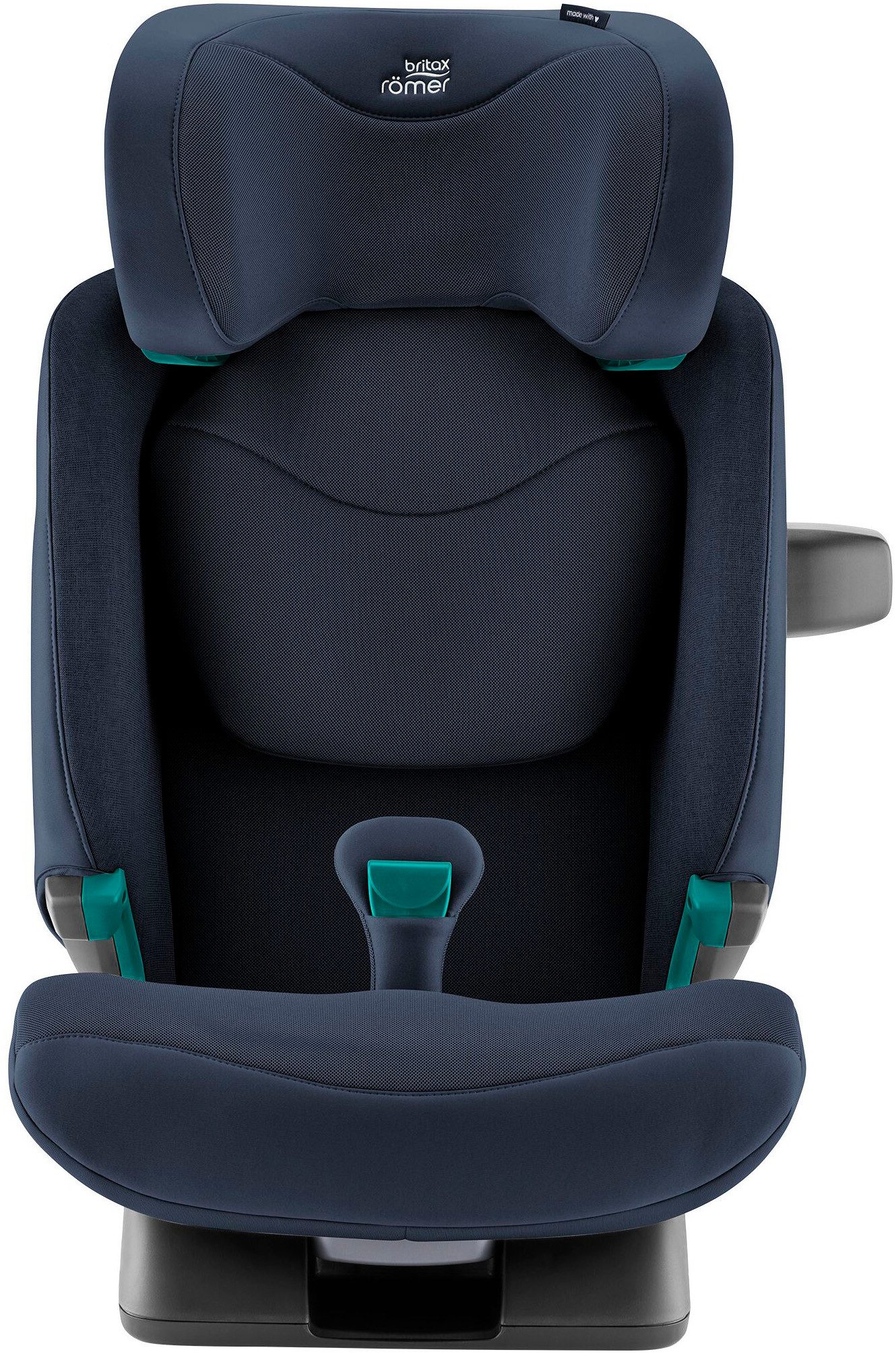 BRITAX RÖMER Autokindersitz SAFEFIX STYLE, ab: 3,5 Jahren, bis: 12 Jahren, Feines Mesh-Gewebe für hervorragende Luftzirkulation