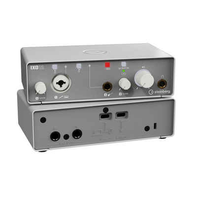 Steinberg Digitales Aufnahmegerät (IXO12 U White USB-C Audio Interface - USB Audio Interface)