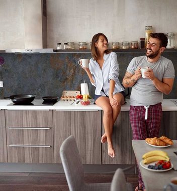 MyMaxxi Dekorationsfolie Küchenrückwand Abstrakte Mauer selbstklebend Spritzschutz Folie