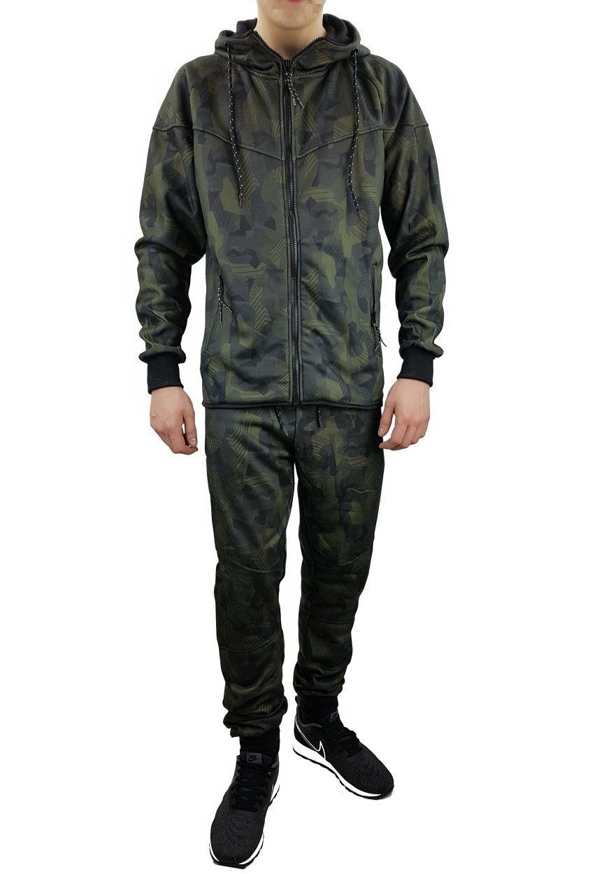 hemel Schots Mark Fashion Boy Sweatanzug Herren Camouflage, Army, Jogginganzug,  Freizeitanzug, HF175