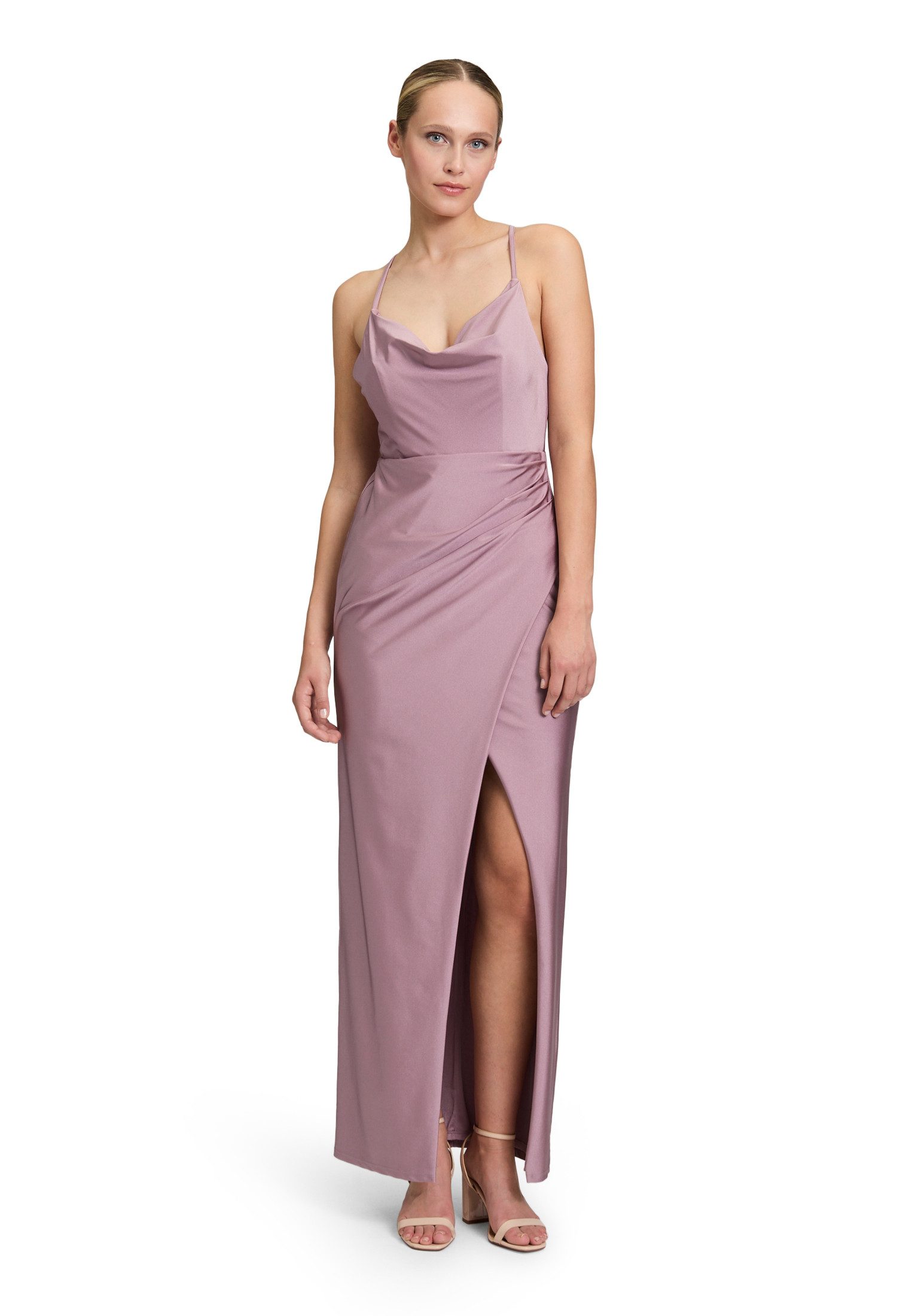 Vera Mont Abendkleid "Damen Abendkleid figurbetont" Ohne Tasche Schlitz günstig online kaufen