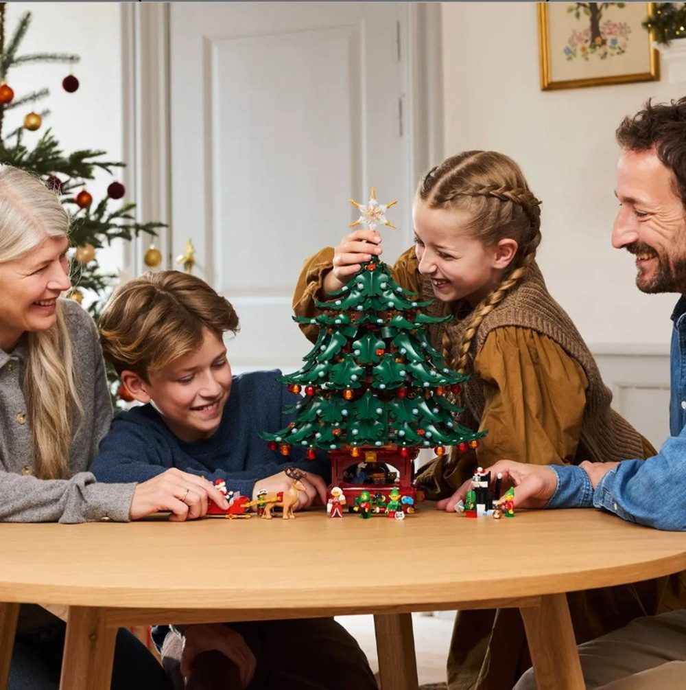 LEGO® LEGO - Icons Familien-Weihnachtsbaum, Set 41843 Spielbausteine, (3171 St)